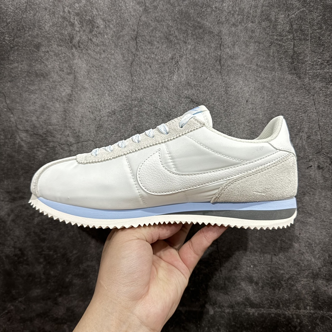 图片[2]-【TG纯原】NK Classic Cortez Leather 阿甘复古初代皮革慢跑鞋 货号：HF6410-101nn缓震防滑耐磨同源头层皮料 原厂模具 公司级标准检验QC 区分市面一切版本 完美复刻阿甘复古鞋型 尺码：35-45 编码：DL200220-鞋库