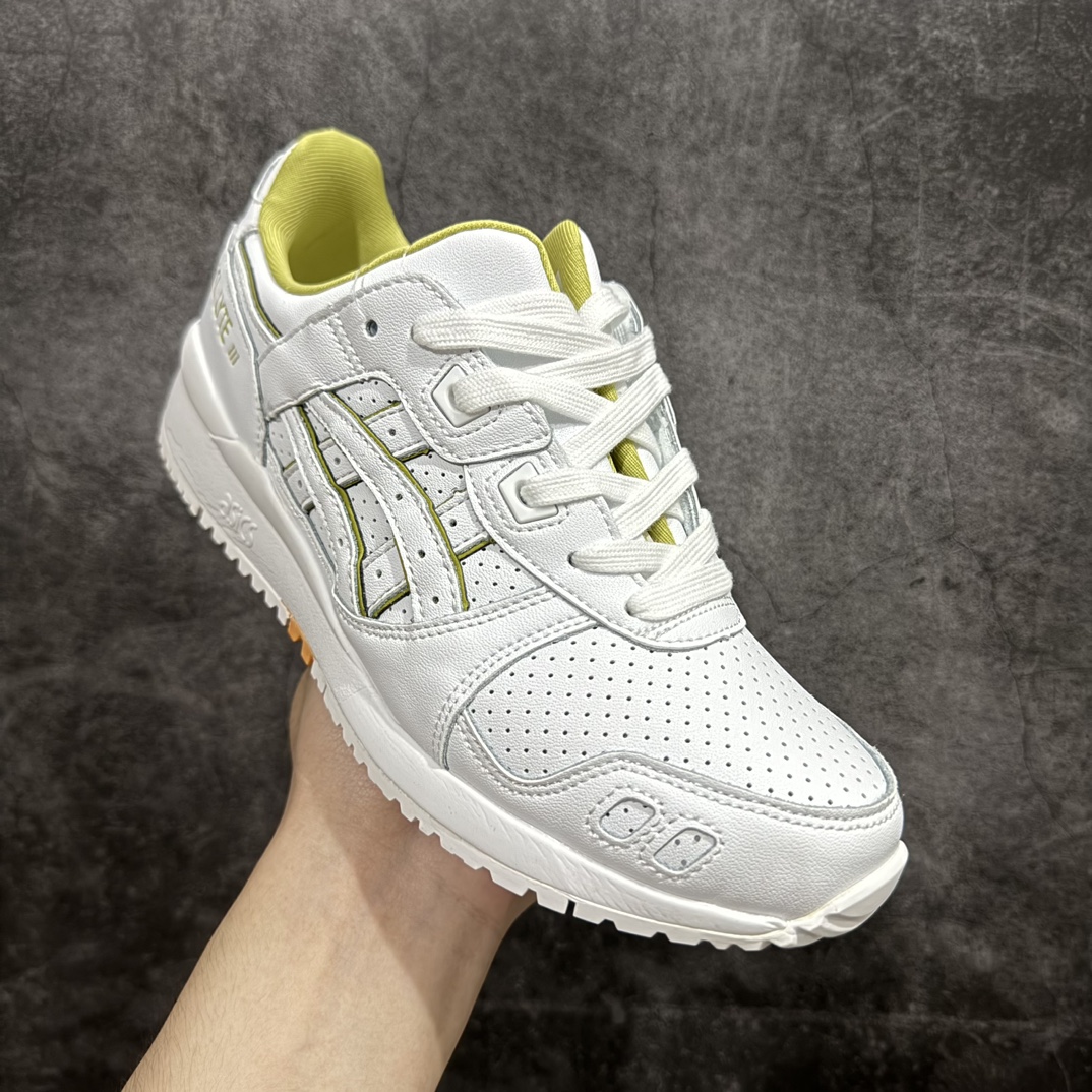 图片[3]-【公司级】Asics Gel-Lyte 3  反毛皮织物休闲跑步鞋GEL-LYTET™III OG运动鞋再次以其90年代初期的原始形状和结构出现n轮廓由三井茂之(Shigeyuki Mitsui)于1990年设计 结合了裂舌应用其最初灵感来自GEL-LD RACER™鞋n鞋在脚跟处采用其标志性的GEL™技术缓冲装置n可提高减震效果并提供持久的舒适感n 尺码: 36 36.5 37.5 38 38.5 39 40 40.5 41 42 42.5 43 44 44.5 45  编码：HCAM270280-鞋库