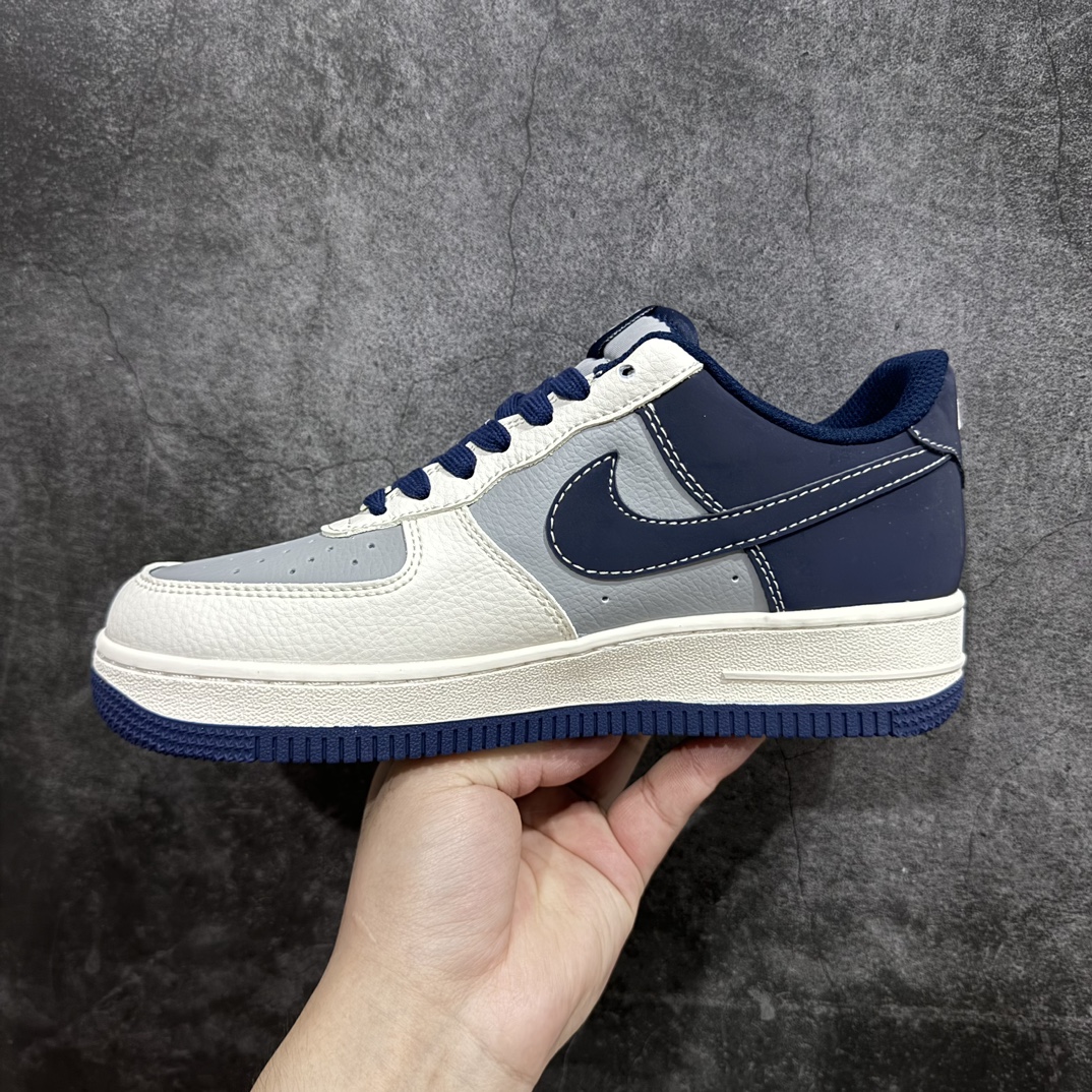 图片[2]-【公司级】Nk Air Force 1\’07 Low Bape联名-深蓝米灰 空军一号低帮休闲板鞋 BB6566-206rn#原楦头原纸板 原装鞋盒 定制五金配件 内置全掌气垫 原厂鞋底 r 尺码：36 36.5 37.5 38 38.5 39 40 40.5 41 42 42.5 43 44 44.5 45  编码：LF310320-鞋库