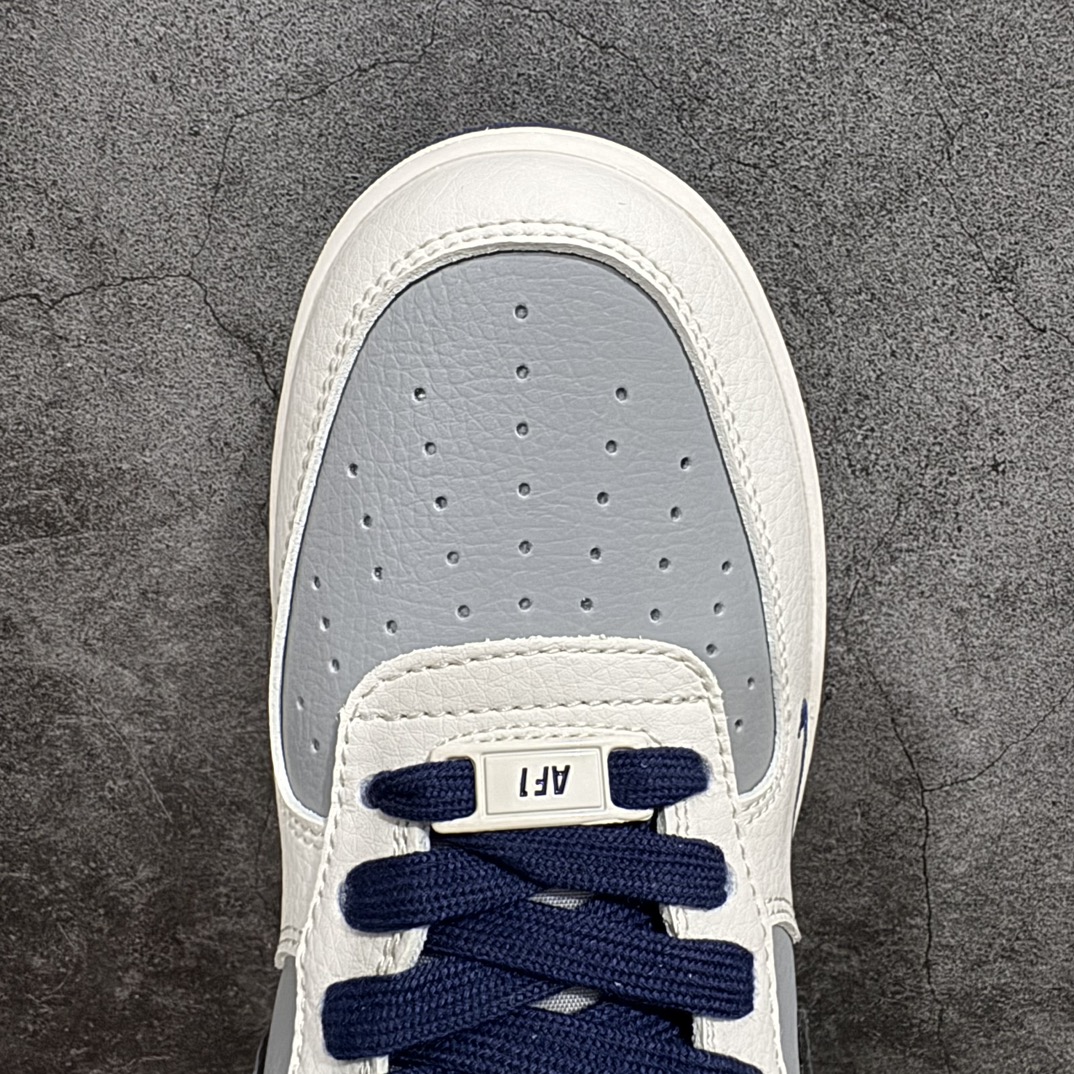 图片[5]-【公司级】Nk Air Force 1\’07 Low Bape联名-深蓝米灰 空军一号低帮休闲板鞋 BB6566-206rn#原楦头原纸板 原装鞋盒 定制五金配件 内置全掌气垫 原厂鞋底 r 尺码：36 36.5 37.5 38 38.5 39 40 40.5 41 42 42.5 43 44 44.5 45  编码：LF310320-鞋库