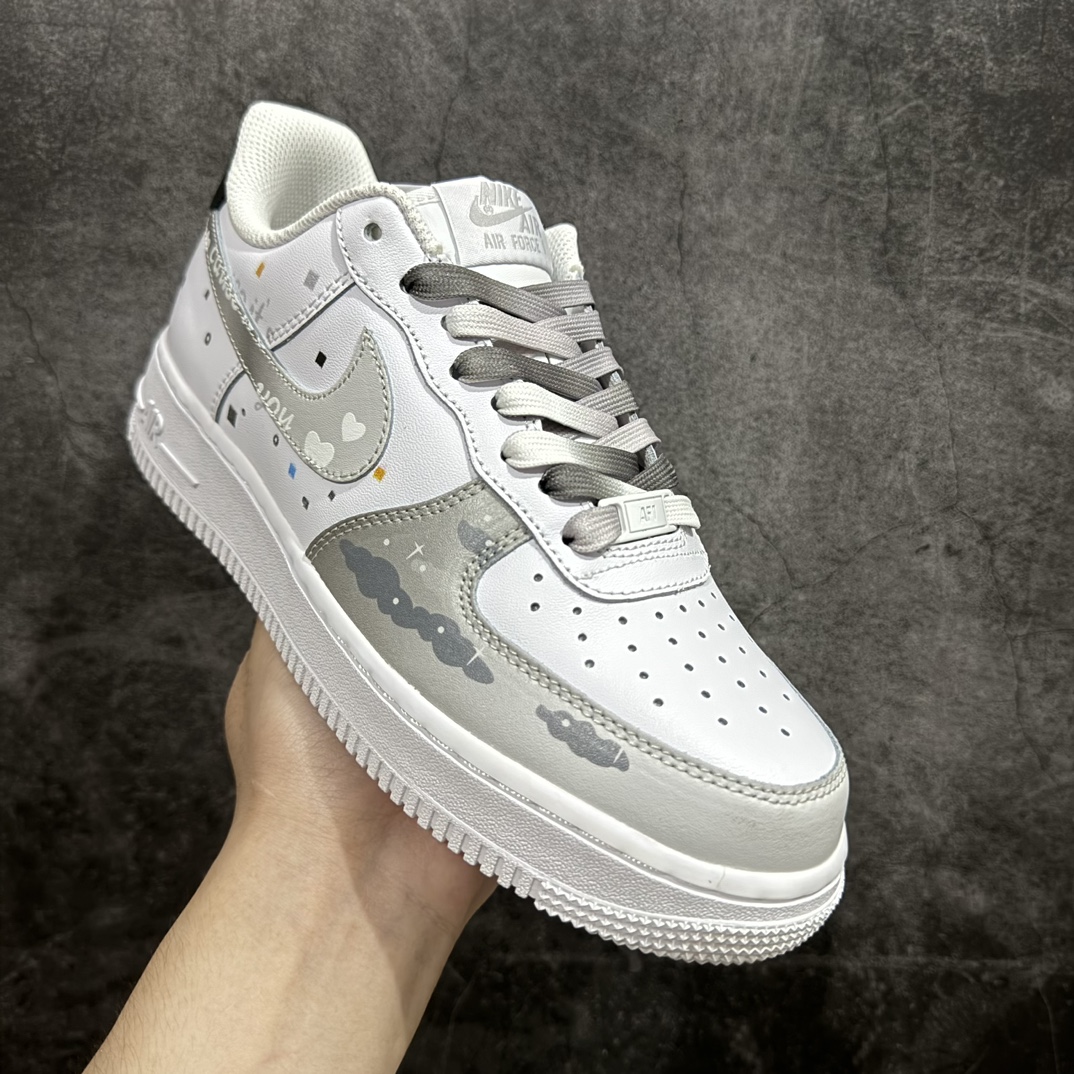 图片[3]-【公司级】Nike Air Force 1 Low 07 棉花糖 云朵 渐变白灰n原楦头原纸板 打造纯正低帮空军版型 专注外贸渠道 全掌内置蜂窝气垫原盒配件 原厂中底钢印、拉帮完美官方货号：CW2288 312 Size：36 36.5 37.5 38 38.5 39 40 40.5 41 42 42.5 43 44 44.5 45 编码：LF270280-鞋库