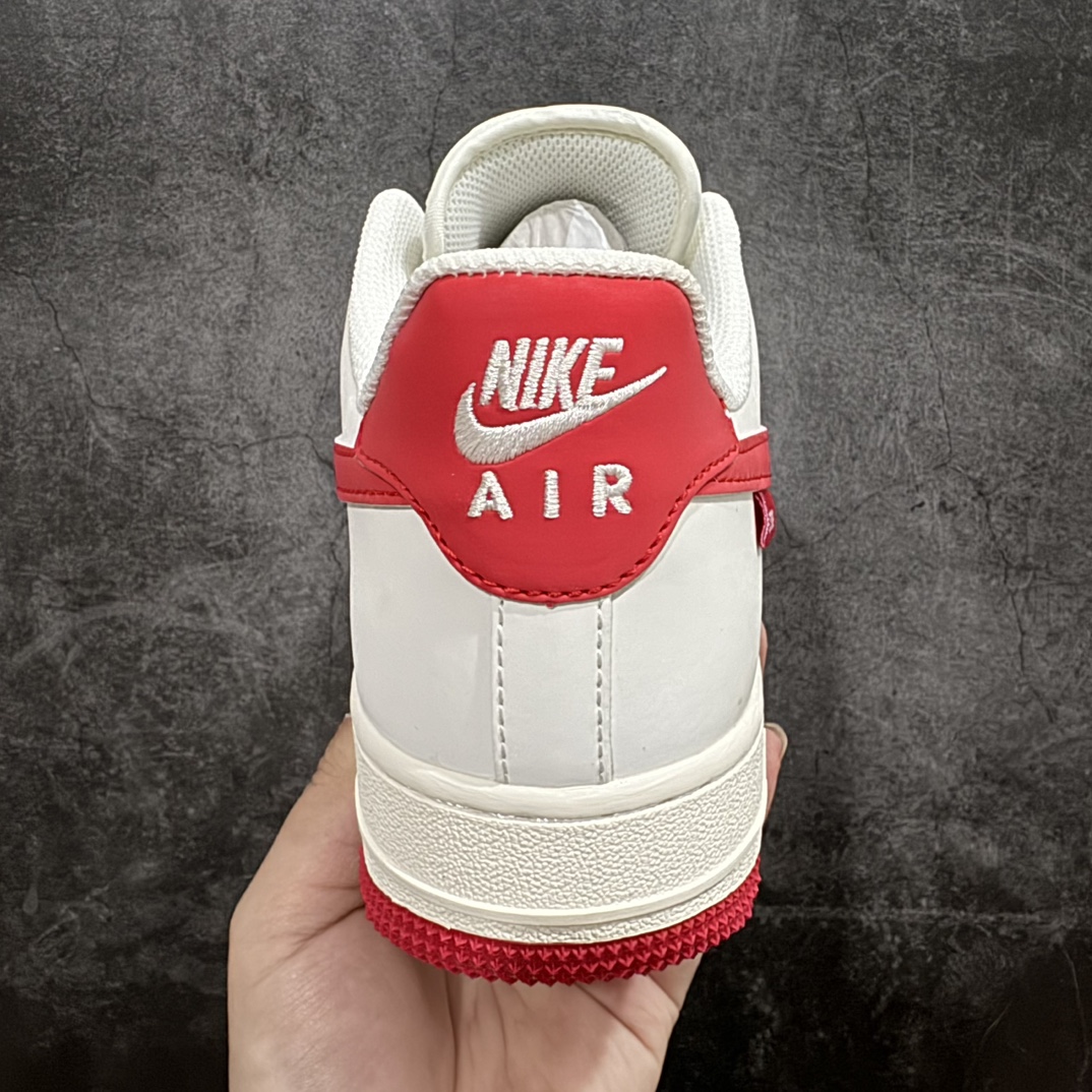 公司级海外限量发售NIkeAirForce107Low“Supreme联名--米红”空军一号低帮运动鞋休