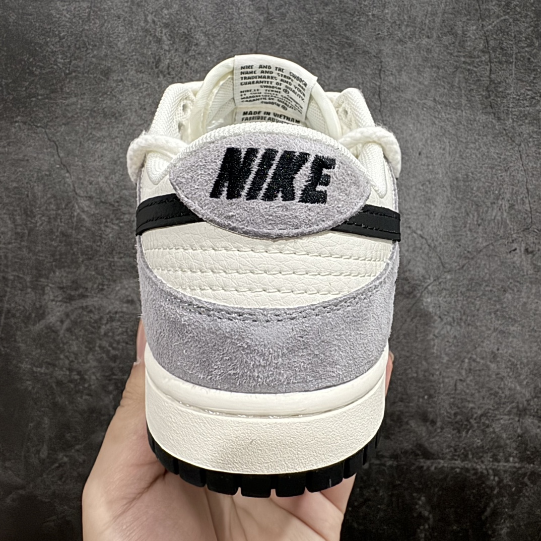 定制版NikeSBDunkLowxStussy白紫黑钩麻绳绑带纯原大厂出品极力推荐原装头层材料独家版型蒸