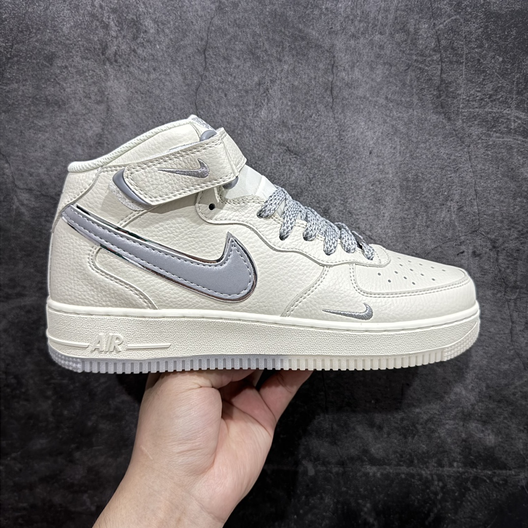 【公司级】Nike Air Force 1 Mid 07 米银满天星n原楦头原纸板 打造纯正中帮空军版型 专注外贸渠道 全掌内置蜂窝气垫原盒配件 原厂中底钢印、拉帮完美官方货号：XL0236 232 Size：36 36.5 37.5 38 38.5 39 40 40.5 41 42 42.5 43 44 44.5 45 编码：HXS310320-鞋库