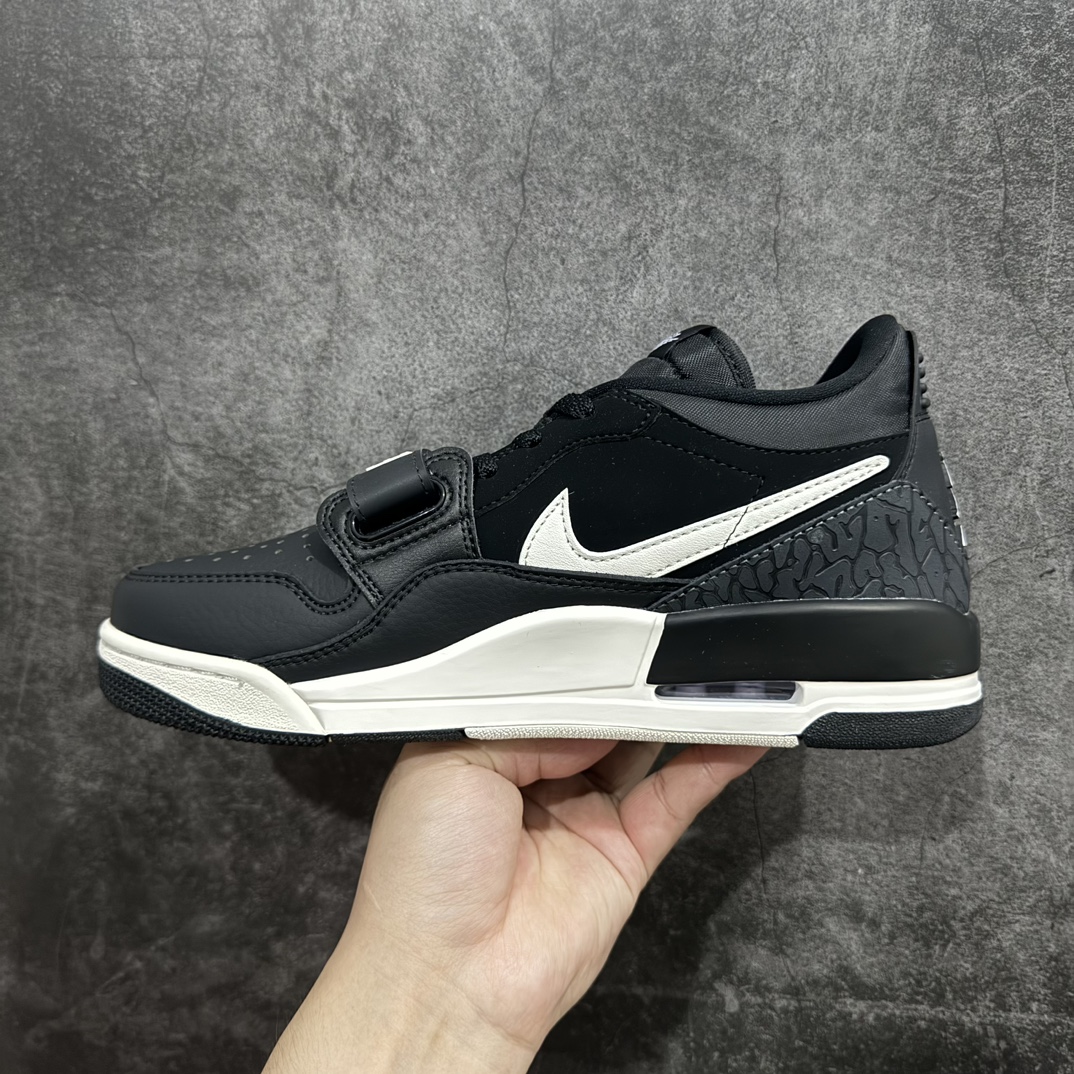 纯原版 Air Jordan Legacy 312 Low 黑白色 CD7069-001