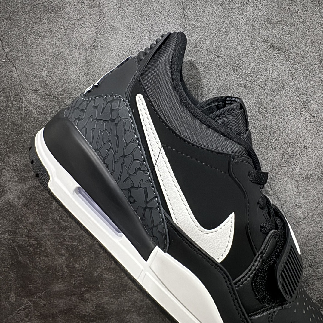 纯原版 Air Jordan Legacy 312 Low 黑白色 CD7069-001