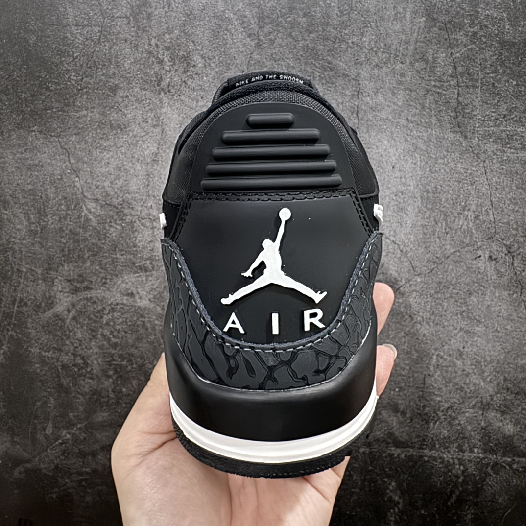 纯原版AirJordanLegacy312Low黑白色原厂私磨原厂纸板原厂盒装完美走线进口头层皮致力打造