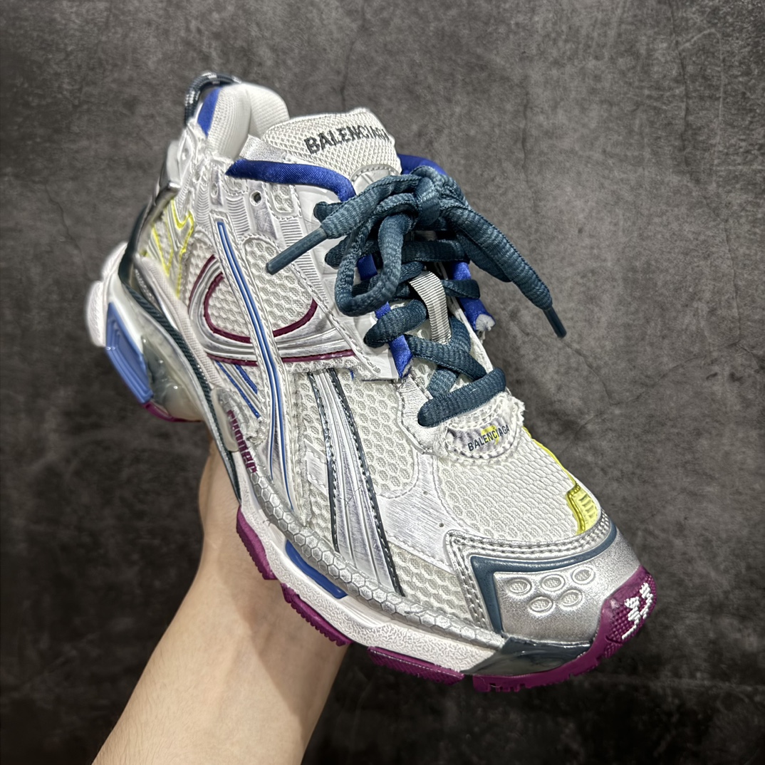 图片[3]-【XA版本】Balenciaga Runer 巴黎世家7代 破坏风 手工做旧款复古老爹鞋n全新版本出货 核心配合工厂优势供应市场最优品质 鞋型细节做旧等都好于市场版本n不但比市场货好 而且比市场货便宜💪🏻n原厂点胶工艺同步原鞋 区别市面所有版本n非市面所有固定TPU，原厂订制胶棒 一切细节高端还原  ，欢迎挑刺💪🏻 尺码：35-46 编码：DF490520-鞋库