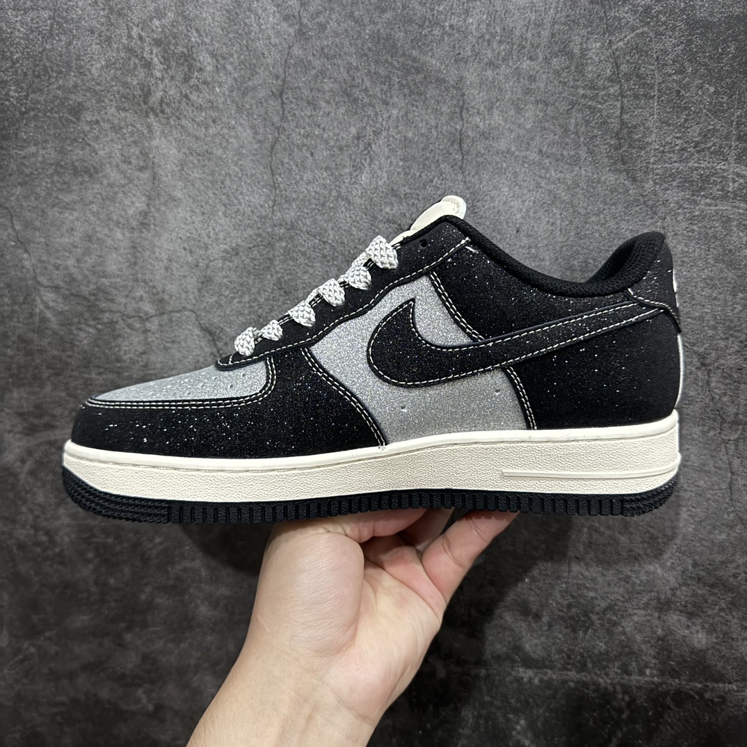 图片[2]-【公司级】Nike Air Force 1 Low 07 x Stussy 黑银小钩满天星n原楦头原纸板 打造纯正低帮空军版型 专注外贸渠道 全掌内置蜂窝气垫原盒配件 原厂中底钢印、拉帮完美官方货号：XZ1968 518 Size：36 36.5 37.5 38 38.5 39 40 40.5 41 42 42.5 43 44 44.5 45 编码：LF310320-鞋库