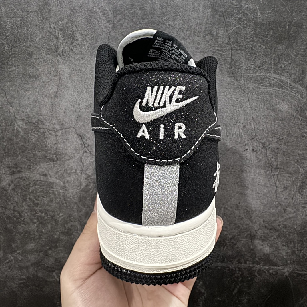 图片[4]-【公司级】Nike Air Force 1 Low 07 x Stussy 黑银小钩满天星n原楦头原纸板 打造纯正低帮空军版型 专注外贸渠道 全掌内置蜂窝气垫原盒配件 原厂中底钢印、拉帮完美官方货号：XZ1968 518 Size：36 36.5 37.5 38 38.5 39 40 40.5 41 42 42.5 43 44 44.5 45 编码：LF310320-鞋库