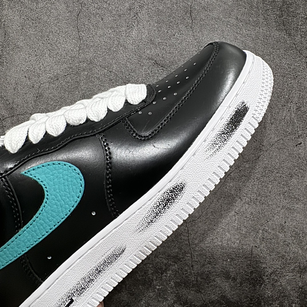 PEACEMINUSONE x Nike Air Force 1 07 Low”Para-Noise 3.0”空军权志龙系列低帮经典百搭休闲运动板鞋“做旧黑彩色钩子小雏菊3.0”AQ3692-004