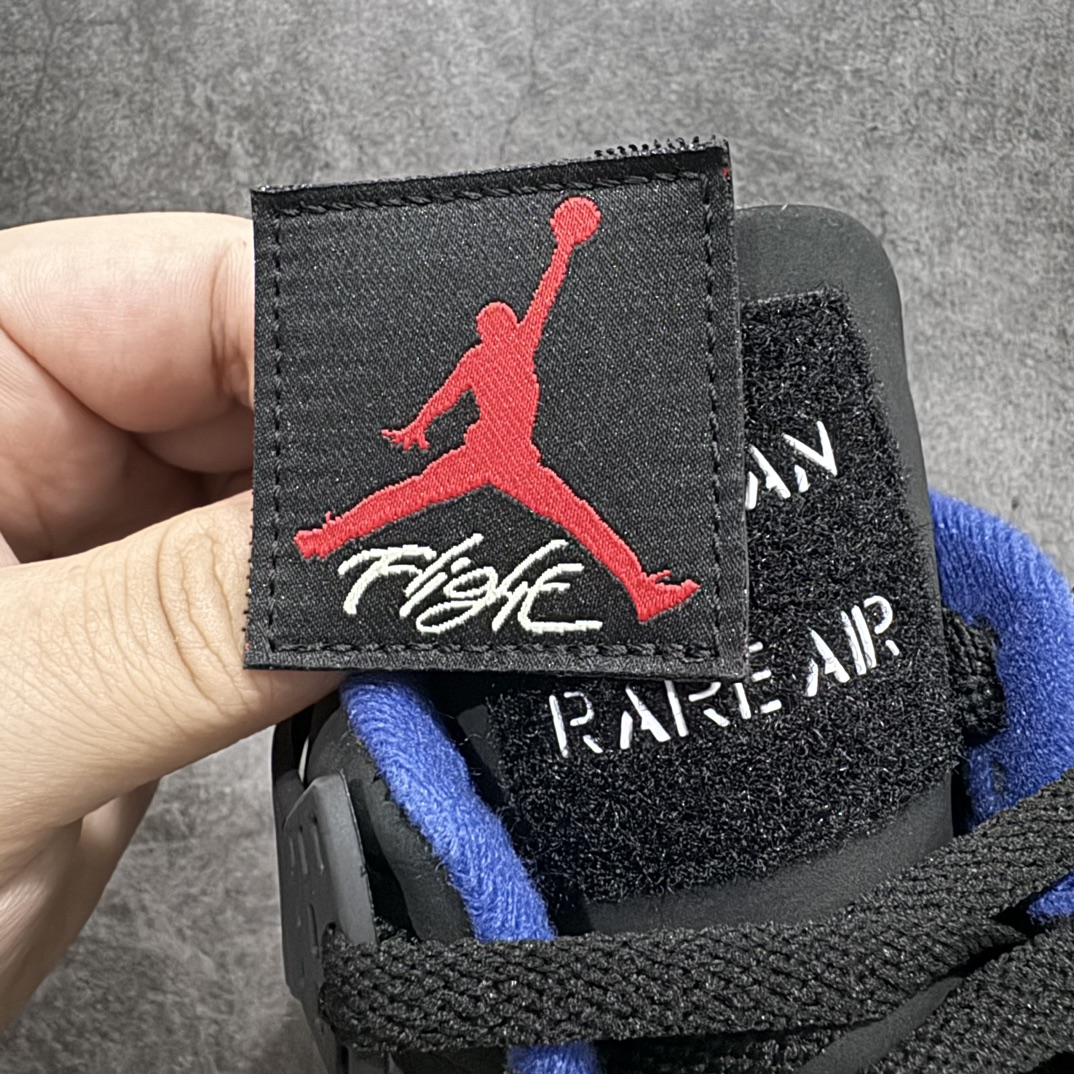 图片[7]-【BD纯原】Air Jordan 4 Retro\”Rare Air\”乔丹4代稀有空气系列黑蓝红 货号：FV5029-003 纯原全头层麂皮 完美4代版型 针车细节相当到位 男女全码输出 第一梯队品质 尺码：36 36.5 37.5 38 38.5 39 40 40.5 41 42 42.5 43 44 44.5 45 46 47.5-选品中心