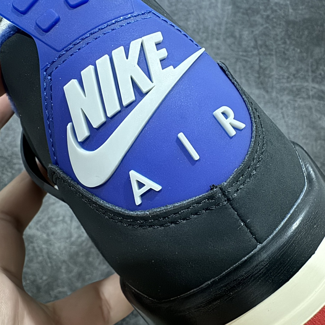 图片[4]-【BD纯原】Air Jordan 4 Retro\”Rare Air\”乔丹4代稀有空气系列黑蓝红 货号：FV5029-003 纯原全头层麂皮 完美4代版型 针车细节相当到位 男女全码输出 第一梯队品质 尺码：36 36.5 37.5 38 38.5 39 40 40.5 41 42 42.5 43 44 44.5 45 46 47.5-选品中心