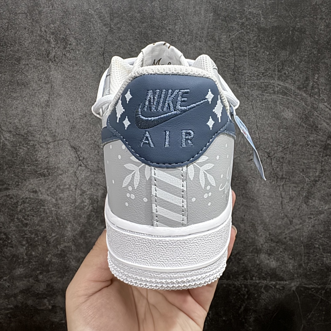 图片[4]-【公司级】Nike Air Force 1 Low 07 FZBB 冰雪奇缘 学院风 线条涂鸦 蓝白灰n原楦头原纸板 打造纯正低帮空军版型 专注外贸渠道 全掌内置蜂窝气垫原盒配件 原厂中底钢印、拉帮完美官方货号：ZH0316 035 Size：36 36.5 37.5 38 38.5 39 40 40.5 41 42 42.5 43 44 44.5 45 编码：LF310320-鞋库