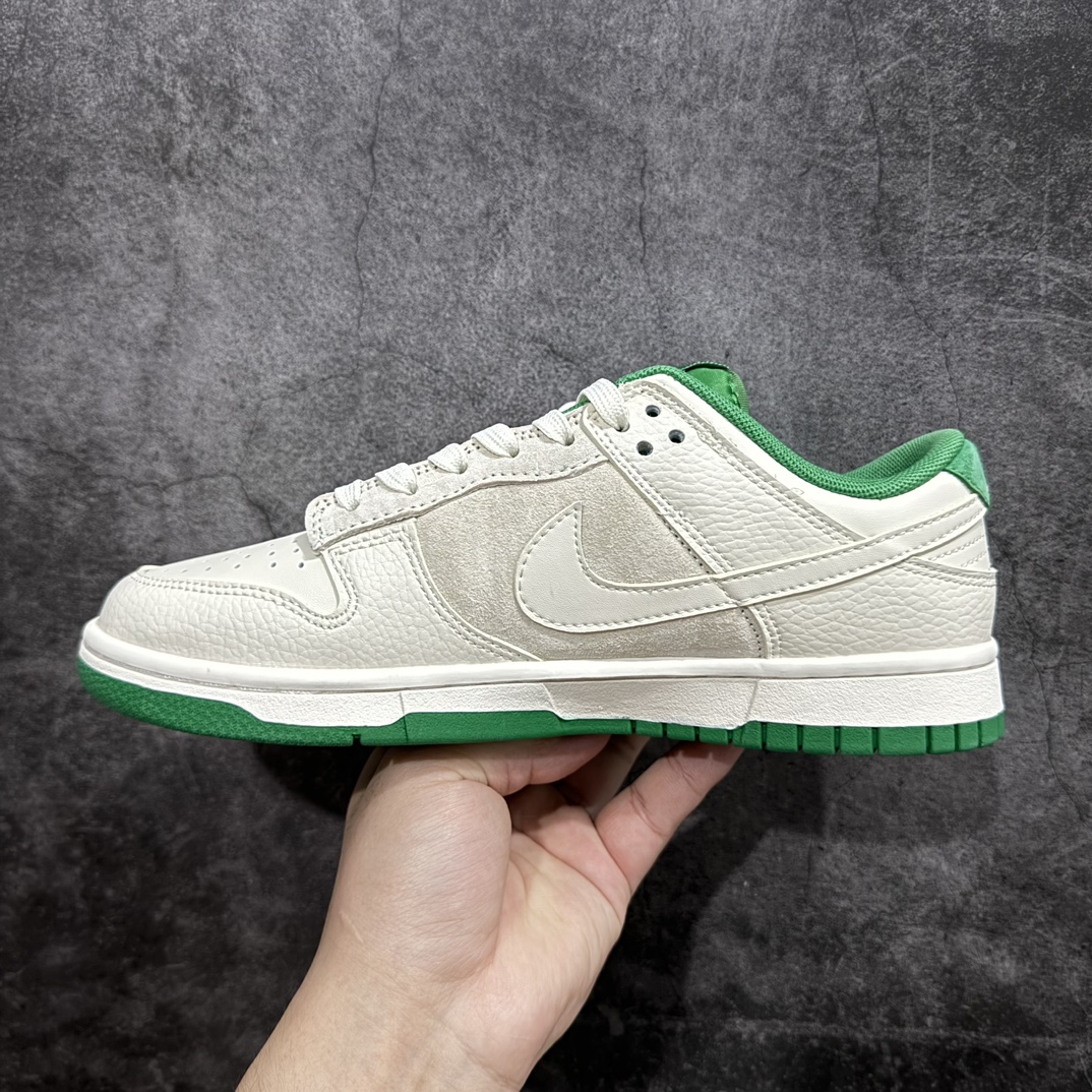 定制版 Nk SB Dunk Low 古驰联名-拼皮白勾 周年高端定制 低帮休闲板鞋 KK1688-052