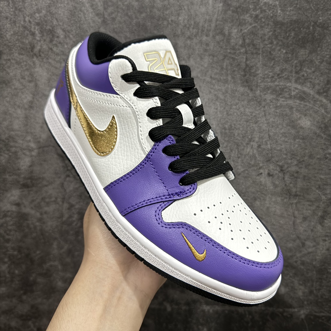 图片[3]-【定制版】Air Jordan 1 Retro Low x KOBE 湖人紫金小钩n官方同步新色 原装级产物n拒绝公底 立体鞋型 细节完美 高清洁度购置公司同步原材料 原汁原味 忠于原版 货号：DC2024 028n码数：36 36.5 37.5 38 38.5 39 40 40.5 41 42 42.5 43 44 44.5 45 编码：HXS320340-鞋库