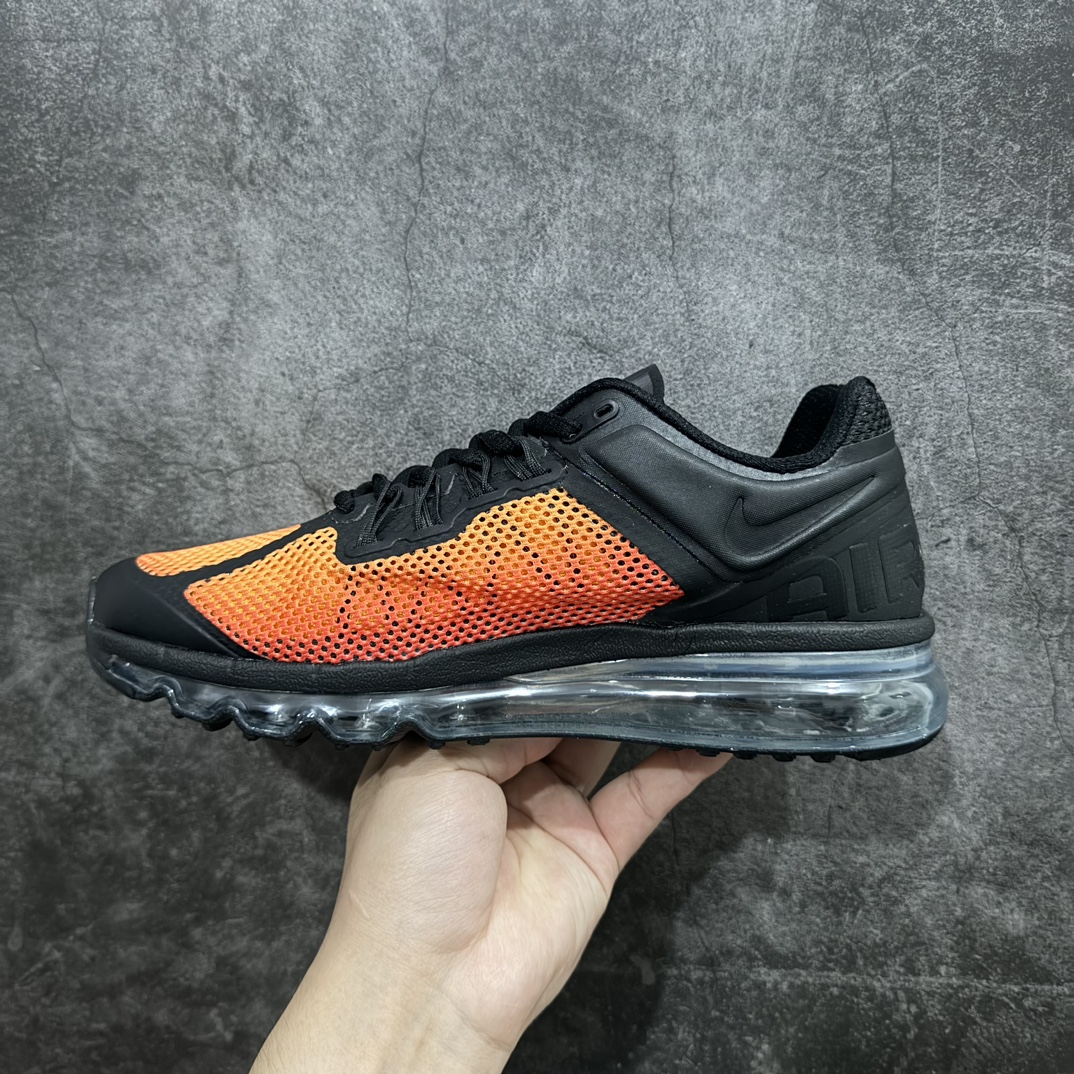 图片[2]-【纯原YH版本】Nike Air Max 2013 舒适时尚耐磨透气 低帮跑步鞋Nike Air Max 2013 运动鞋携时尚设计闪亮回归，出众有型。采用网眼布细节和运动风无缝覆面，助你保持清爽感受，塑就焕新造型。经典 Flywire 设计搭配经典全掌型 Max Air 缓震配置，缔造出众舒适感和支撑效果。 货号：HF4887-873  黑橙 尺码：35.5 36 36.5 37.5 38 38.5 39 40 40.5 41 42 42.5 43 44 44.5 45 46  编码：DF300320n-鞋库