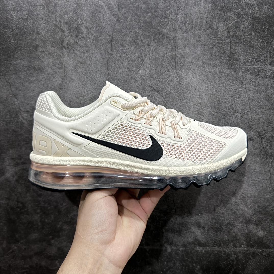 【纯原YH版本】Nike Air Max 2013 舒适时尚耐磨透气 低帮跑步鞋Nike Air Max 2013 运动鞋携时尚设计闪亮回归，出众有型。采用网眼布细节和运动风无缝覆面，助你保持清爽感受，塑就焕新造型。经典 Flywire 设计搭配经典全掌型 Max Air 缓震配置，缔造出众舒适感和支撑效果。 货号：HF3660-100 尺码：35.5 36 36.5 37.5 38 38.5 39 40 40.5 41 42 42.5 43 44 44.5 45 46  编码：DF300320n-鞋库