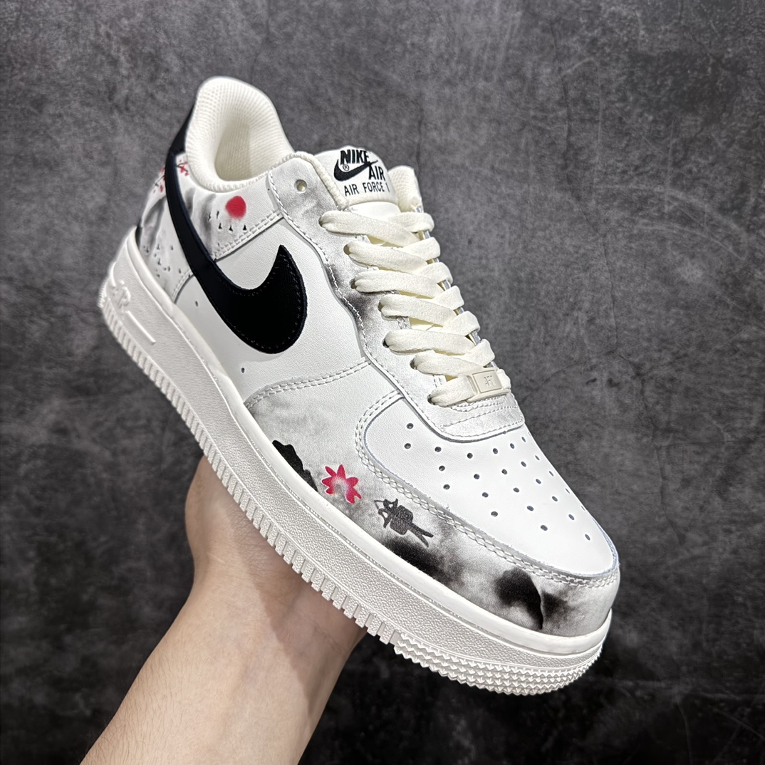 图片[3]-【公司级】Nike Air Force 1 Low 07 中国风水墨画n原楦头原纸板 打造纯正低帮空军版型 专注外贸渠道 全掌内置蜂窝气垫原盒配件 原厂中底钢印、拉帮完美  官方货号：BL1522 088 Size：36 36.5 37.5 38 38.5 39 40 40.5 41 42 42.5 43 44 44.5 45 编码：HXS290300-鞋库