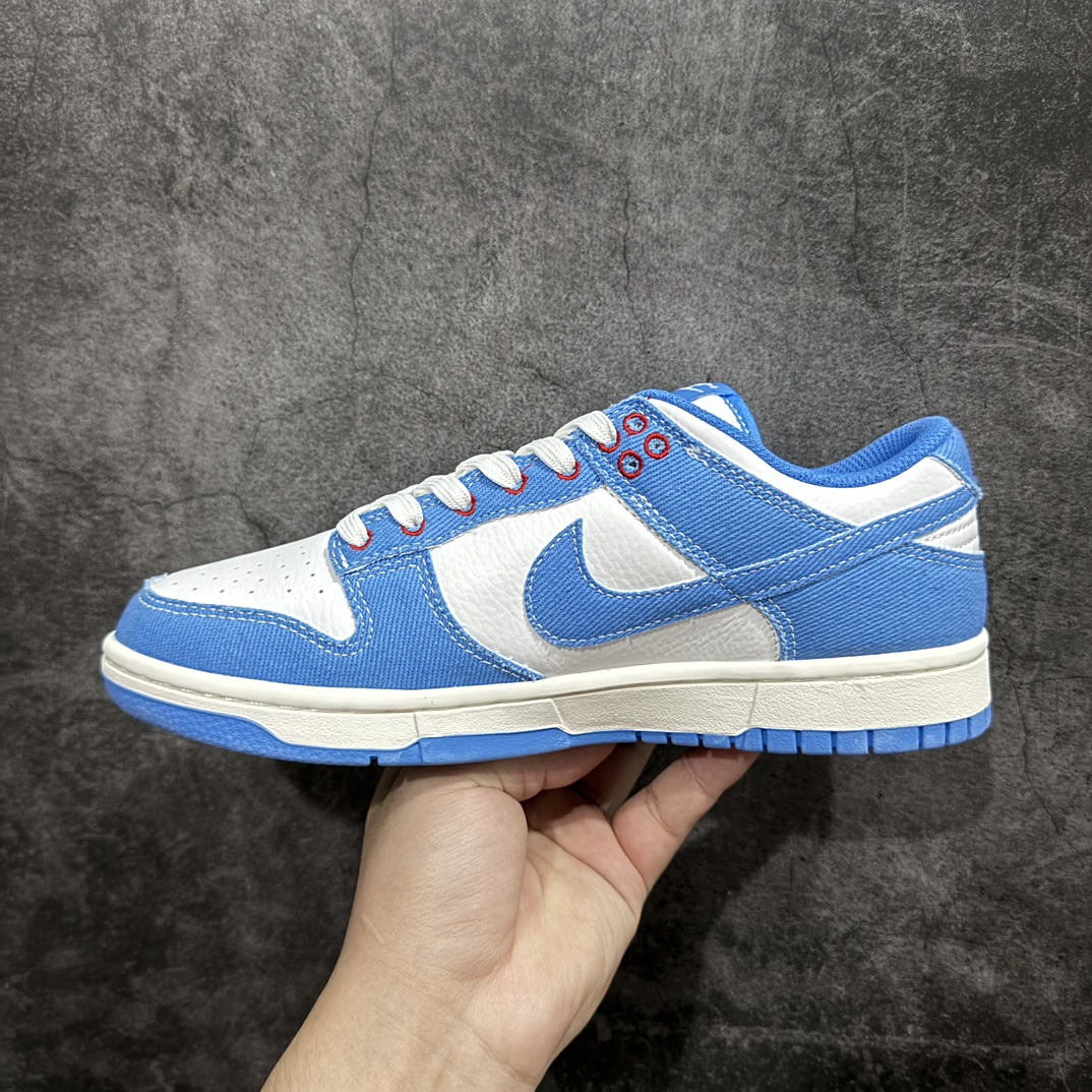 图片[2]-【定制版】Nike SB Dunk Low x Supreme 白天蓝牛仔三小钩n纯原大厂出品 极力推荐👏n原装头层材料 独家版型蒸餾加工n帶來的是更好的视觉和脚感体验n大厂纯原品质出货 清洁度 电绣工艺皮料切割干净无任何毛边 细节完美 官方货号：KK1888 015 尺码：36 36.5 37.5 38 38.5 39 40 40.5 41 42 42.5 43 44 44.5 45 编码：HXS320340-鞋库