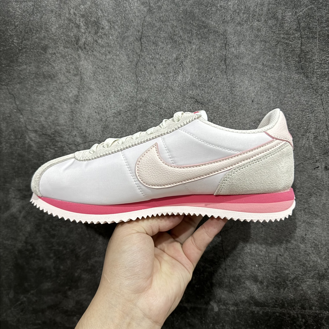 图片[2]-【TG纯原】NK Classic Cortez Leather 阿甘复古初代皮革慢跑鞋 货号：HF6410-666nn缓震防滑耐磨同源头层皮料 原厂模具 公司级标准检验QC 区分市面一切版本 完美复刻阿甘复古鞋型 尺码：35-39 编码：DL200220-鞋库