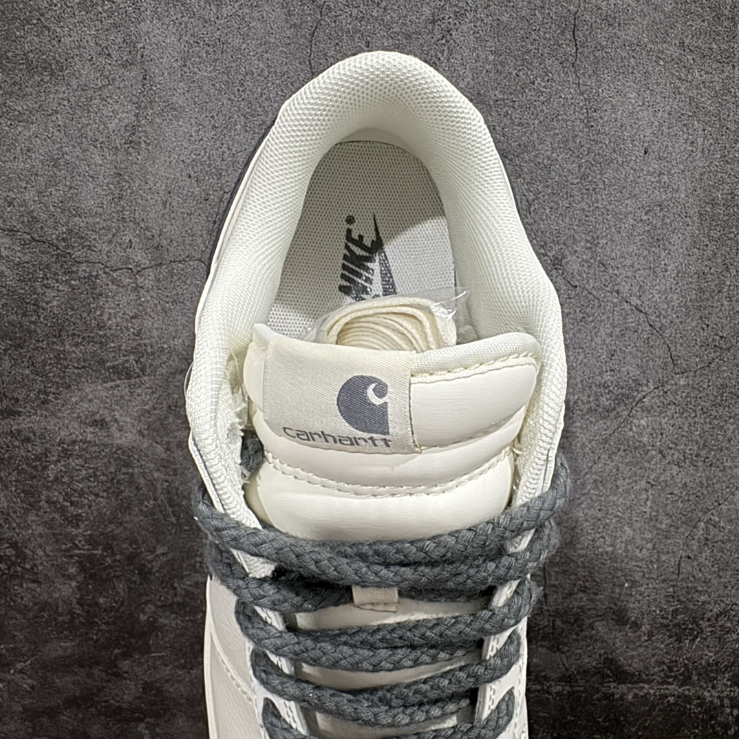 图片[8]-【定制版】Nike SB Dunk Low x Carhartt 卡哈特 米灰三钩n纯原大厂出品 极力推荐👏n原装头层材料 独家版型蒸餾加工n帶來的是更好的视觉和脚感体验n大厂纯原品质出货 清洁度 电绣工艺皮料切割干净无任何毛边 细节完美 官方货号：SJ1089 006 尺码：36 36.5 37.5 38 38.5 39 40 40.5 41 42 42.5 43 44 44.5 45 编码：HXS320340-鞋库