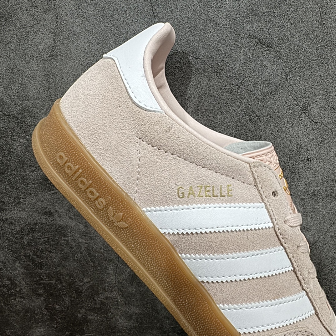 图片[7]-【XC纯原】阿迪达斯Adidas Gazelle Indoor Trainers 羚羊内训系列低帮复古百搭休闲运动德训风板鞋“翻毛粉色空间生胶底 IH5484n女鞋真标半码制，升级原楦原纸版数据开发，采用猪巴革组合纤维革鞋面材质，内环保可再生海玻璃鞋垫，外置RB耐磨防滑橡胶大底n码数：36 36.5 37 38 38.5 39 40 40.5 41 42 42.5 43 44 45nSize:36～40 编码：X10220240-鞋库