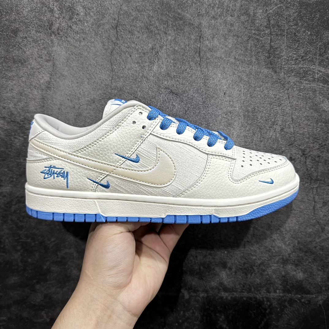 【定制版】Nk SB Dunk Low 斯图西系列-织布炫彩白勾 周年高端定制 低帮休闲板鞋 KK1888-014n#定制鞋盒 大厂纯原品质出货 超高清洁度 皮料切割干净无任何毛边 细节完美   尺码：36 36.5 37.5 38 38.5 39 40 40.5 41 42 42.5 43 44 44.5 45 编码：HXS320340-鞋库