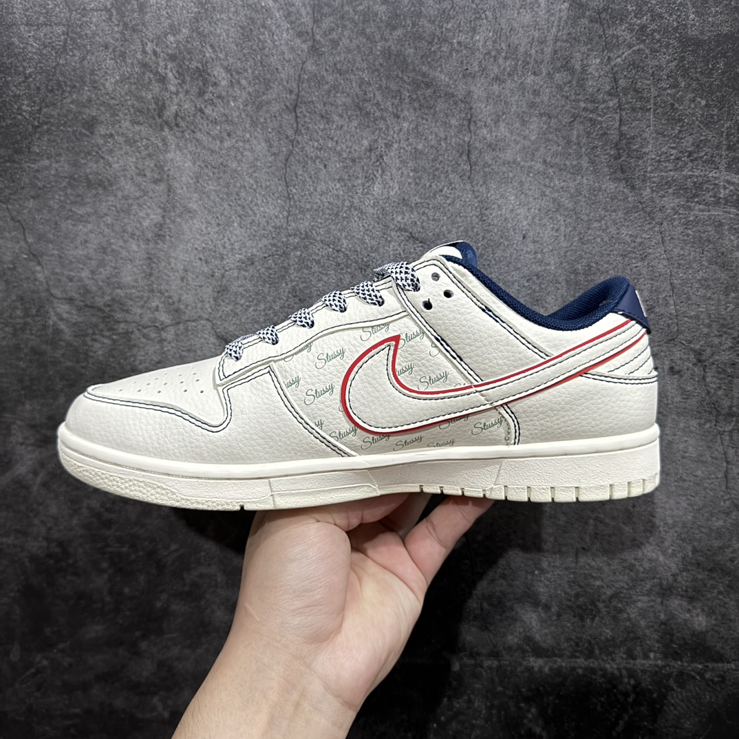 图片[2]-【定制版】Nk SB Dunk Low 斯图西联名-黑红兔八哥 周年高端定制 低帮休闲板鞋 XY1688-012n#定制鞋盒 大厂纯原品质出货 超高清洁度 皮料切割干净无任何毛边 细节完美  尺码：36 36.5 37.5 38 38.5 39 40 40.5 41 42 42.5 43 44 44.5 45 编码：HXS320340-鞋库