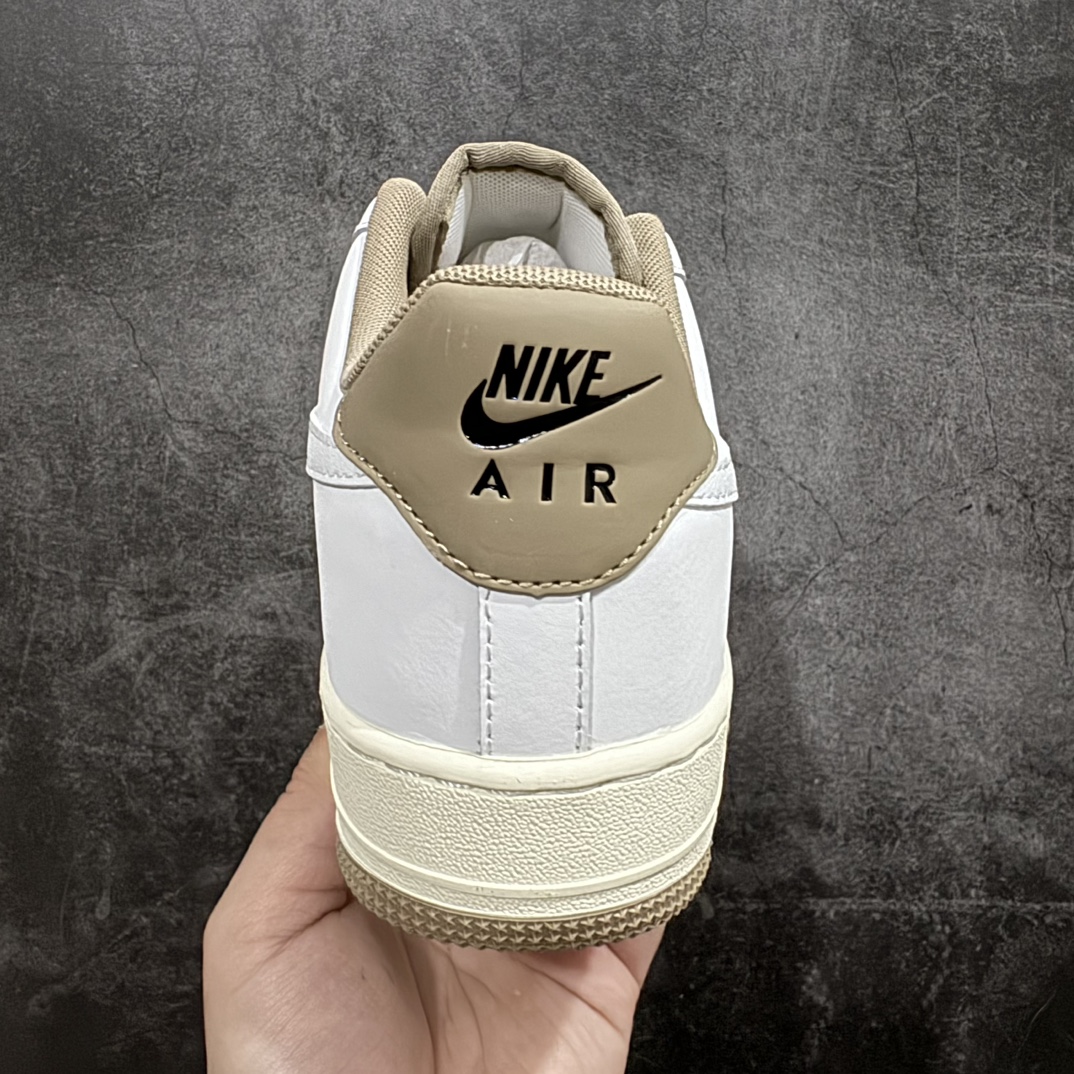 图片[4]-【公司级】Nike Air Force 1 Low 07 \”Khaki\” 白棕n原楦头原纸板 打造纯正低帮空军版型 专注外贸渠道 全掌内置蜂窝气垫原盒配件 原厂中底钢印、拉帮完美官方货号：FZ5225 100 Size：36 36.5 37.5 38 38.5 39 40 40.5 41 42 42.5 43 44 44.5 45 编码：LF250260-鞋库