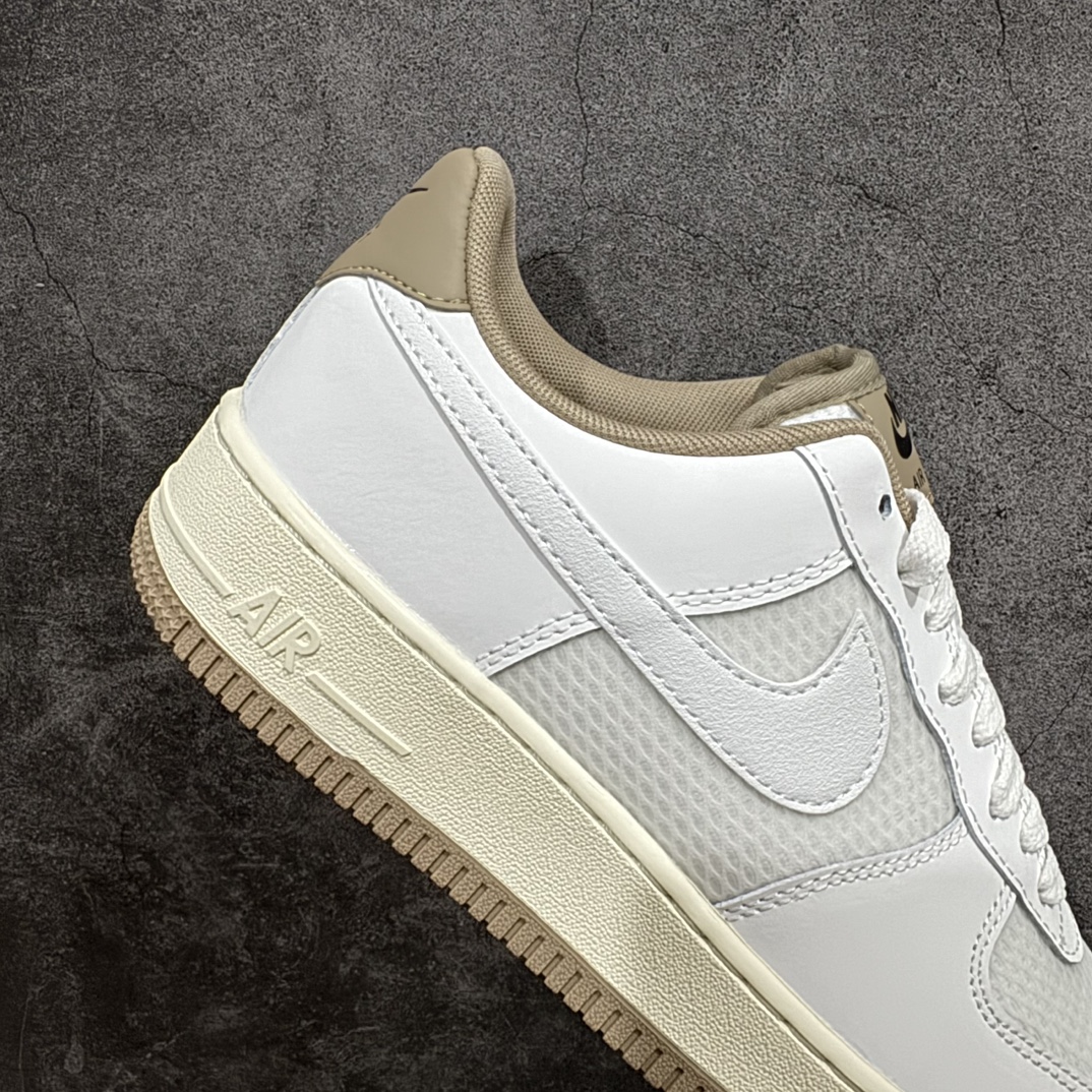 图片[7]-【公司级】Nike Air Force 1 Low 07 \”Khaki\” 白棕n原楦头原纸板 打造纯正低帮空军版型 专注外贸渠道 全掌内置蜂窝气垫原盒配件 原厂中底钢印、拉帮完美官方货号：FZ5225 100 Size：36 36.5 37.5 38 38.5 39 40 40.5 41 42 42.5 43 44 44.5 45 编码：LF250260-鞋库