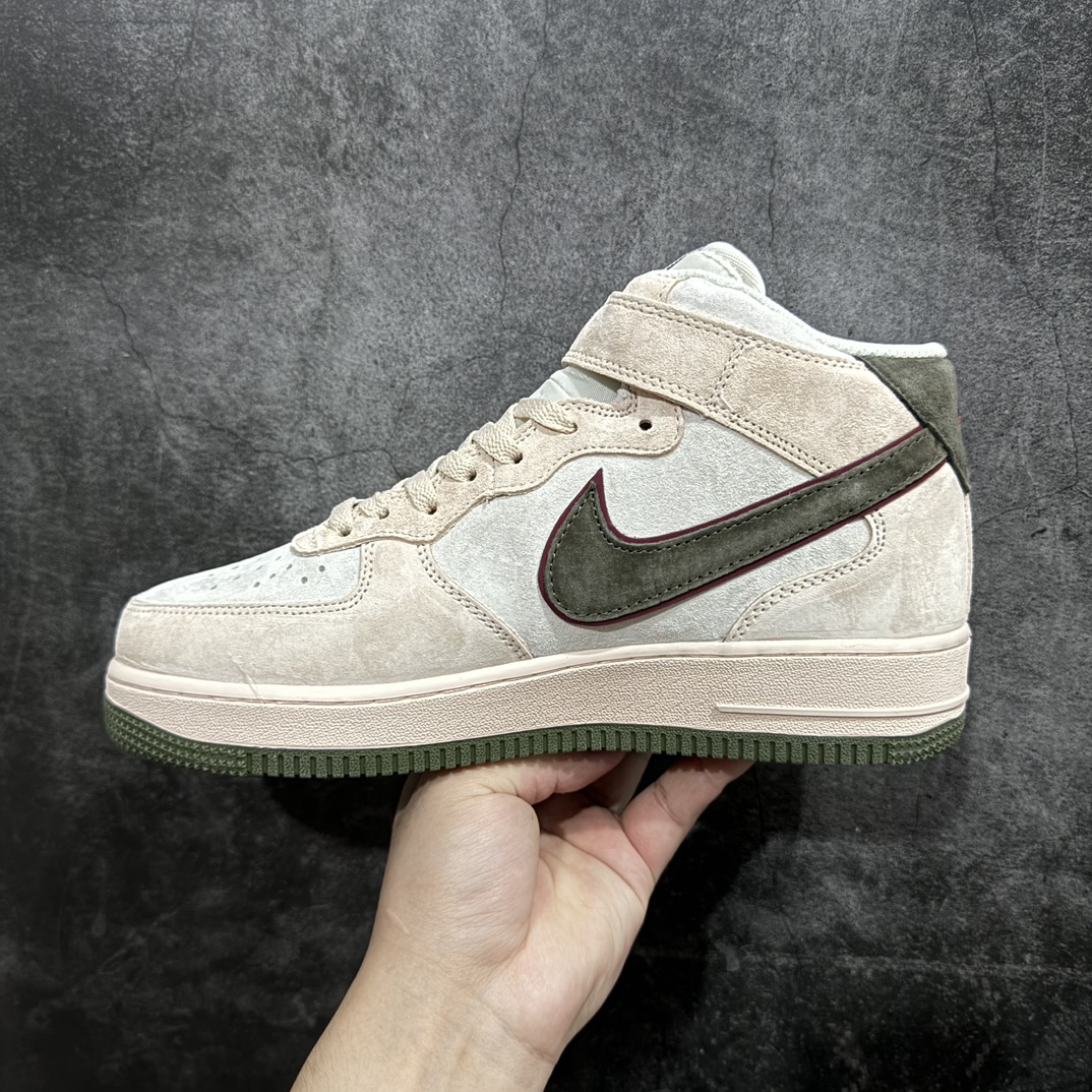 图片[2]-【公司级】Nike Air Force 1 Mid 07 路飞粉棕麂皮n原楦头原纸板 打造纯正中帮空军版型 专注外贸渠道 全掌内置蜂窝气垫原盒配件 原厂中底钢印、拉帮完美官方货号：CG9908 101 Size：36 36.5 37.5 38 38.5 39 40 40.5 41 42 42.5 43 44 44.5 45 编码：LF310320-鞋库