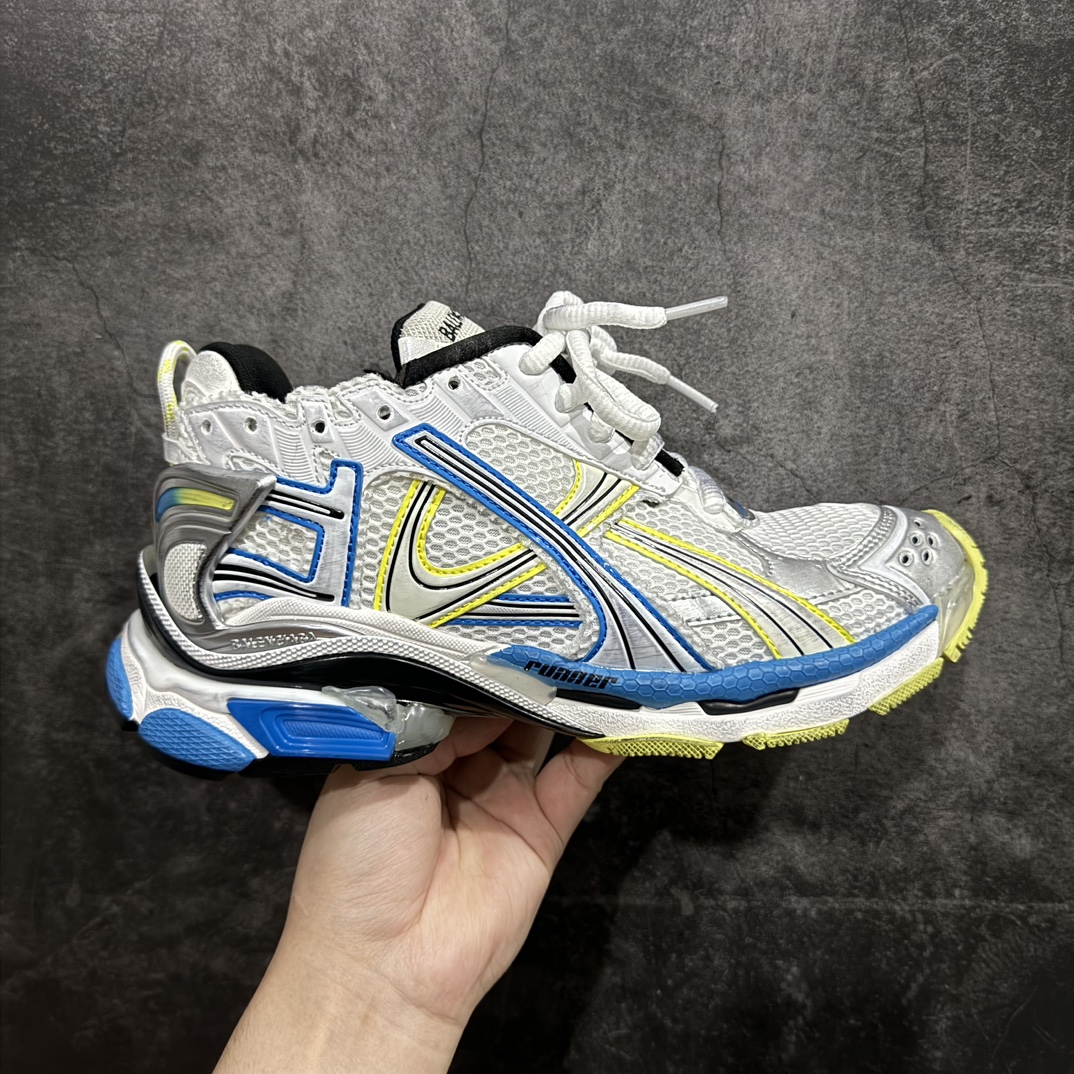 【XA版本】Balenciaga Runer 巴黎世家7代 破坏风 手工做旧款复古老爹鞋n全新版本出货 核心配合工厂优势供应市场最优品质 鞋型细节做旧等都好于市场版本n不但比市场货好 而且比市场货便宜💪🏻n原厂点胶工艺同步原鞋 区别市面所有版本n非市面所有固定TPU，原厂订制胶棒 一切细节高端还原  ，欢迎挑刺💪🏻 尺码：35-46 编码：DF490520-鞋库