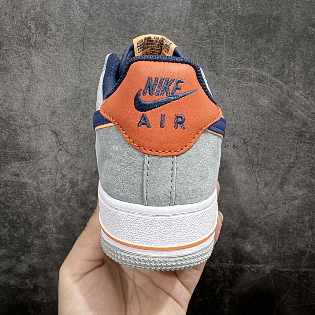 图片[4]-【公司级】Nike Air Force 1 Low 07 灰蓝橙n原楦头原纸板 打造纯正低帮空军版型 专注外贸渠道 全掌内置蜂窝气垫原盒配件 原厂中底钢印、拉帮完美官方货号：CQ5059 103 Size：36 36.5 37.5 38 38.5 39 40 40.5 41 42 42.5 43 44 44.5 45 编码：LF290300-鞋库