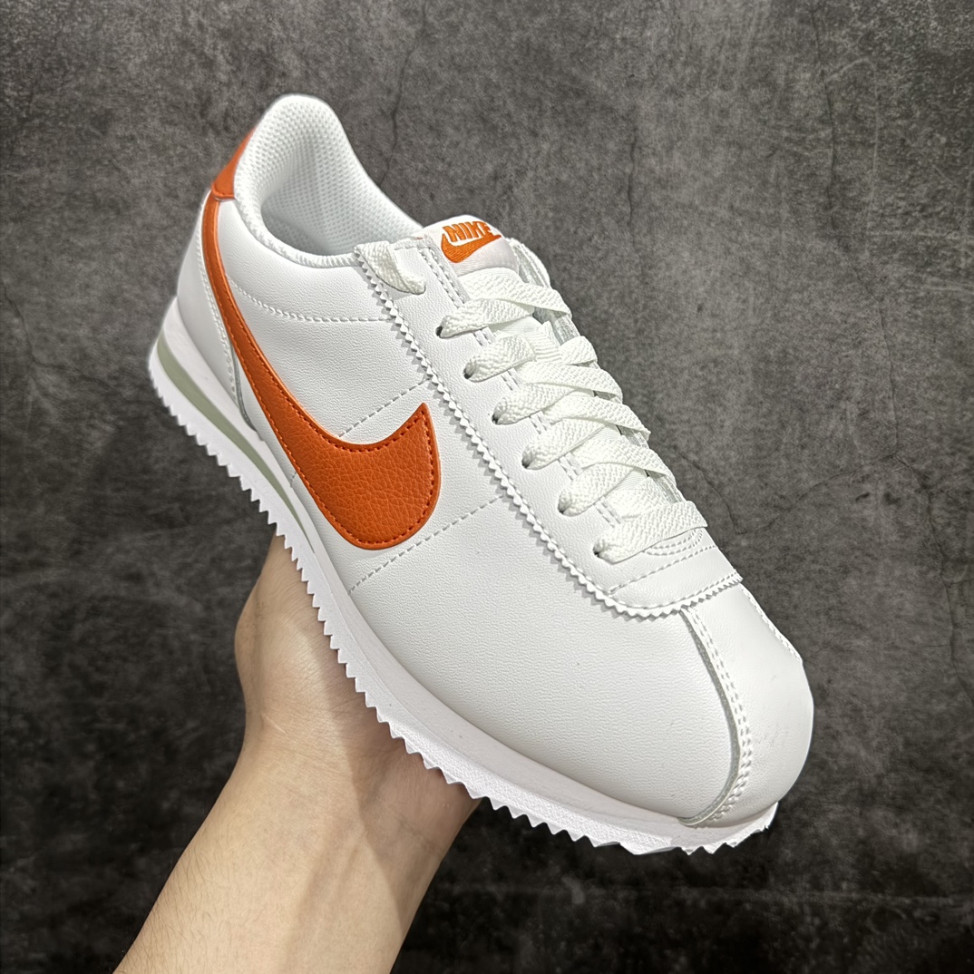 图片[3]-【TG纯原】NK Classic Cortez Leather 阿甘复古初代皮革慢跑鞋 货号：DM4044-102nn缓震防滑耐磨同源头层皮料 原厂模具 公司级标准检验QC 区分市面一切版本 完美复刻阿甘复古鞋型 尺码：35-45 编码：DL200220-鞋库