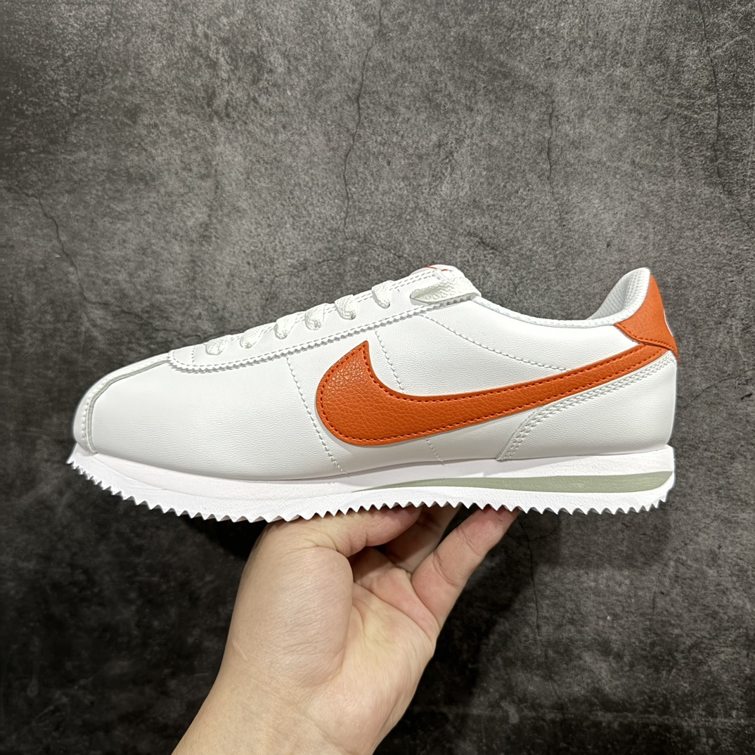 图片[2]-【TG纯原】NK Classic Cortez Leather 阿甘复古初代皮革慢跑鞋 货号：DM4044-102nn缓震防滑耐磨同源头层皮料 原厂模具 公司级标准检验QC 区分市面一切版本 完美复刻阿甘复古鞋型 尺码：35-45 编码：DL200220-鞋库