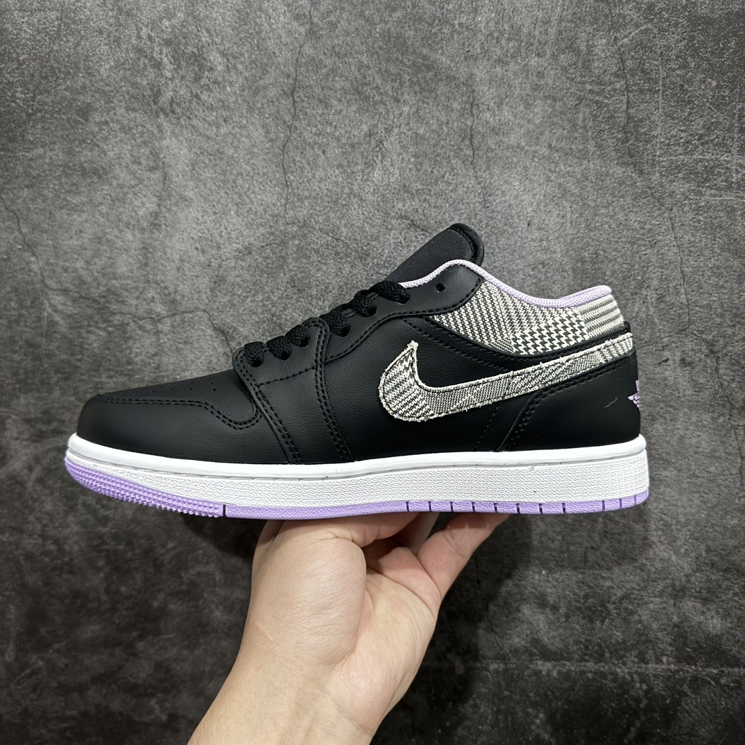 图片[2]-【K版】Air Jordan AJ1 Low 低帮黑紫 DH0570-015全新流水线出品 DT版本唯一平替选择 市场第二梯队最强版 全部原鞋开发 原楦原纸板开发 全鞋电脑针车 原厂内置全掌气垫 原盒内在原标 唯一Zp原版鞋带绑法 免检产品 全新2022版型 全头层皮料 完美零毛边处理 原厂配置全掌气垫 价格定位良心SIZE：36 36.5 37.5 38 38.5 39 40 40.5 41 42 42.5 43 44 44.5 45 46 47.5 编码：LDS230350-鞋库