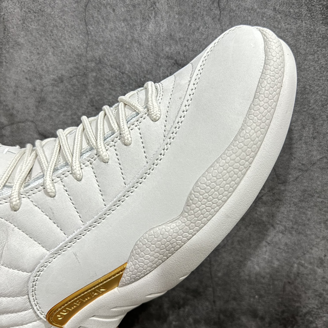 图片[6]-【XP纯原】顶级Air Jordan AJ12 WMNS PHANTOM 幻影白麂皮 货号：FD9101-007nn原楦原纸板开发 原汁原味12代鞋型进口原厂皮料 原厂麂皮材质 质感满分n原厂碳板 原装材料 原厂定制金属扣 原厂电绣 支持与公司货全方位对比 只服务于5%懂鞋的高端客户 发国外可支持各种retail商店充正寄售 SIZE：40 40.5 41 42 42.5 43 44 44.5 45 45.5 46 47.5 编码：XP500520-鞋库