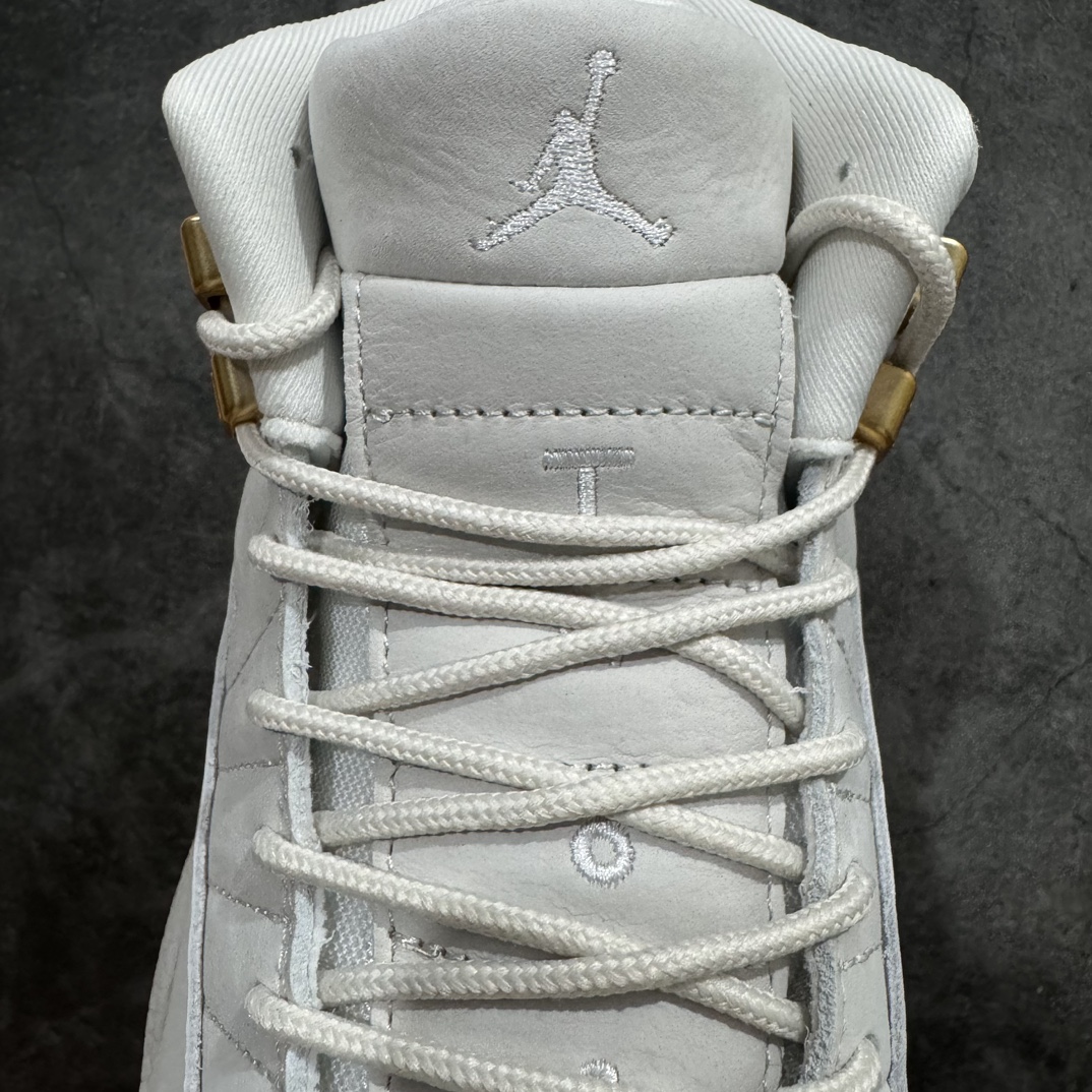 图片[6]-【XP纯原】顶级Air Jordan AJ12 WMNS PHANTOM 幻影白麂皮 货号：FD9101-007nn原楦原纸板开发 原汁原味12代鞋型进口原厂皮料 原厂麂皮材质 质感满分n原厂碳板 原装材料 原厂定制金属扣 原厂电绣 支持与公司货全方位对比 只服务于5%懂鞋的高端客户 发国外可支持各种retail商店充正寄售 SIZE：40 40.5 41 42 42.5 43 44 44.5 45 45.5 46 47.5 编码：XP500520-鞋库