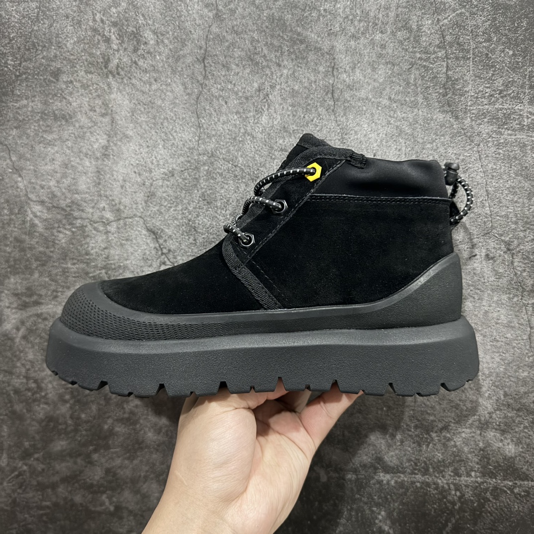 莞产纯原UGG2023FW秋冬新品,机能撞色王一博代言热门大爆款！半包头套脚高帮进口隆丰一级羊皮毛一体代