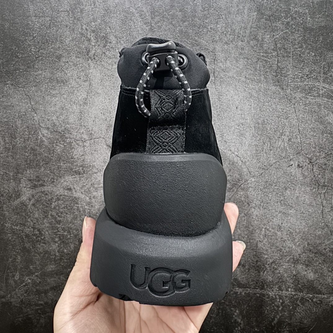 莞产纯原UGG2023FW秋冬新品,机能撞色王一博代言热门大爆款！半包头套脚高帮进口隆丰一级羊皮毛一体代