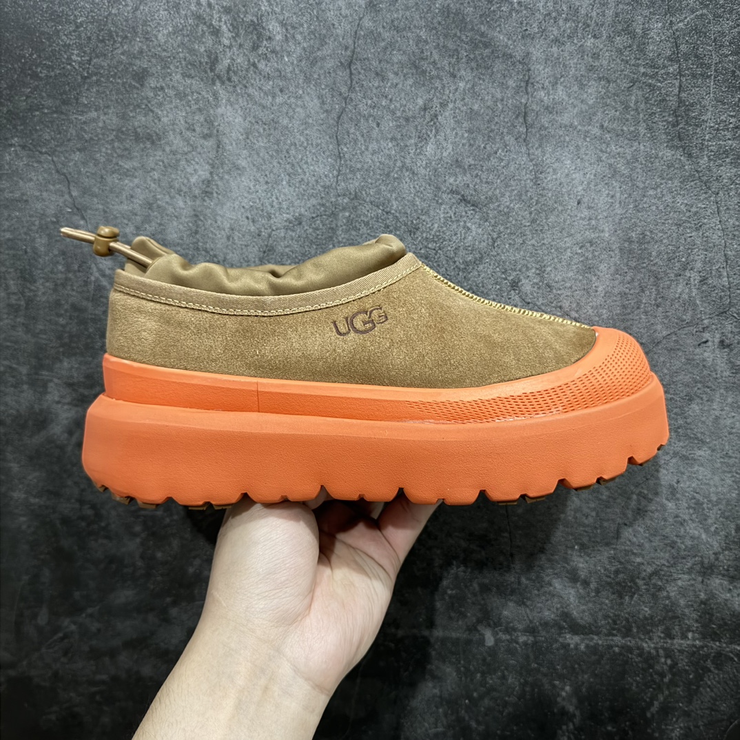 莞产纯原UGG2023FW秋冬新品,机能撞色王一博代言热门大爆款！半包头套脚低帮进口隆丰一级羊皮毛一体代