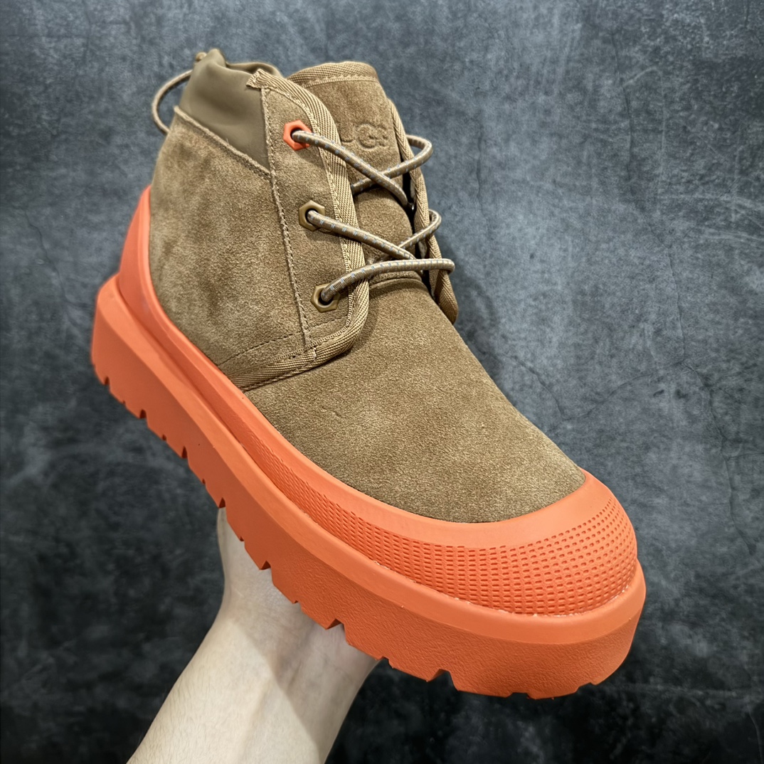 莞产纯原UGG2023FW秋冬新品,机能撞色王一博代言热门大爆款！半包头套脚高帮进口隆丰一级羊皮毛一体代