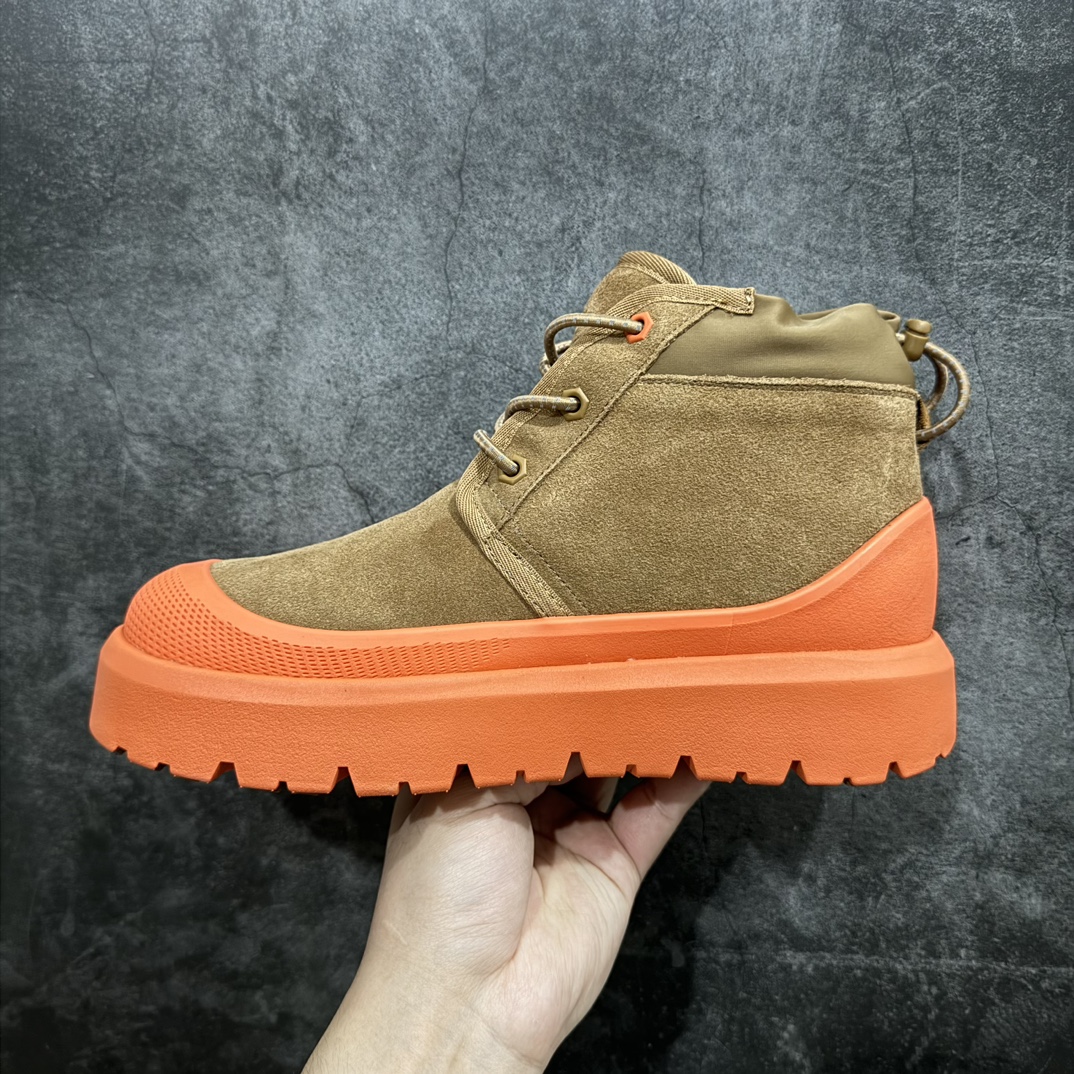 莞产纯原UGG2023FW秋冬新品,机能撞色王一博代言热门大爆款！半包头套脚高帮进口隆丰一级羊皮毛一体代