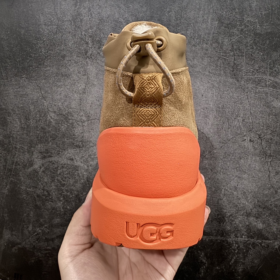 莞产纯原UGG2023FW秋冬新品,机能撞色王一博代言热门大爆款！半包头套脚高帮进口隆丰一级羊皮毛一体代