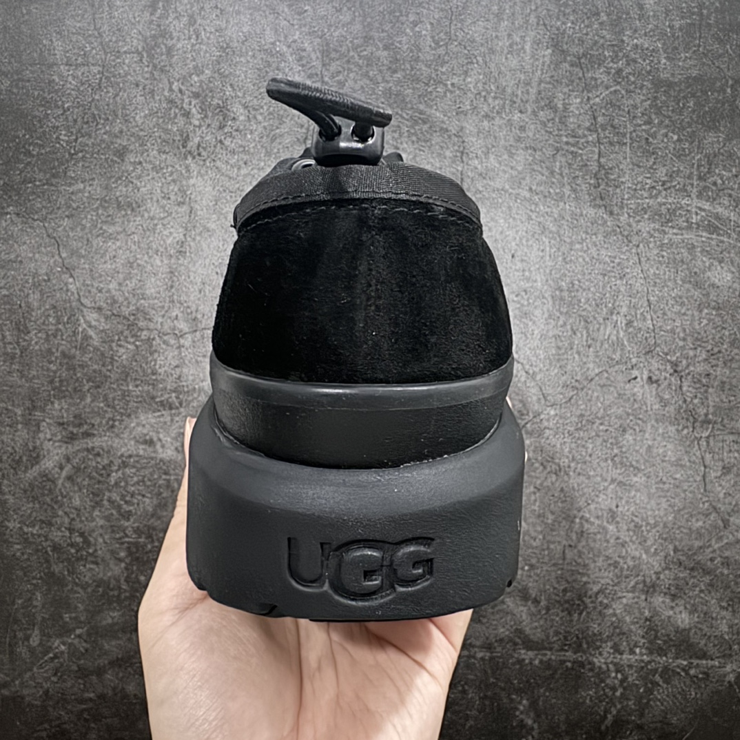 莞产纯原UGG2023FW秋冬新品,机能撞色王一博代言热门大爆款！半包头套脚低帮进口隆丰一级羊皮毛一体代