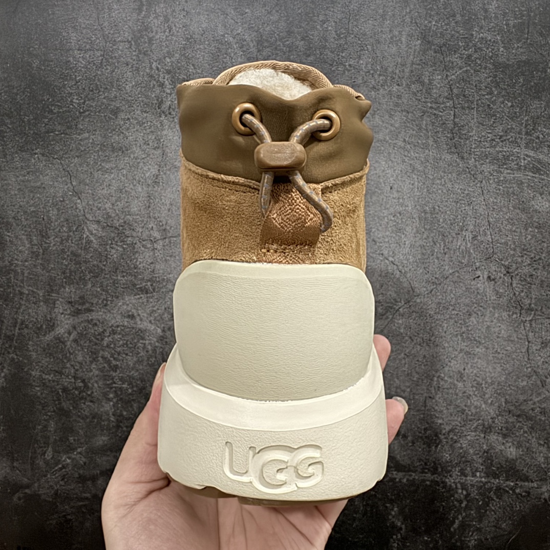 莞产纯原UGG2023FW秋冬新品,机能撞色王一博代言热门大爆款！半包头套脚高帮进口隆丰一级羊皮毛一体代