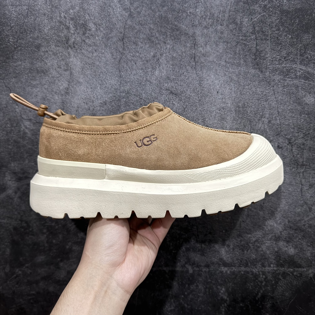 莞产纯原UGG2023FW秋冬新品,机能撞色王一博代言热门大爆款！半包头套脚低帮进口隆丰一级羊皮毛一体代