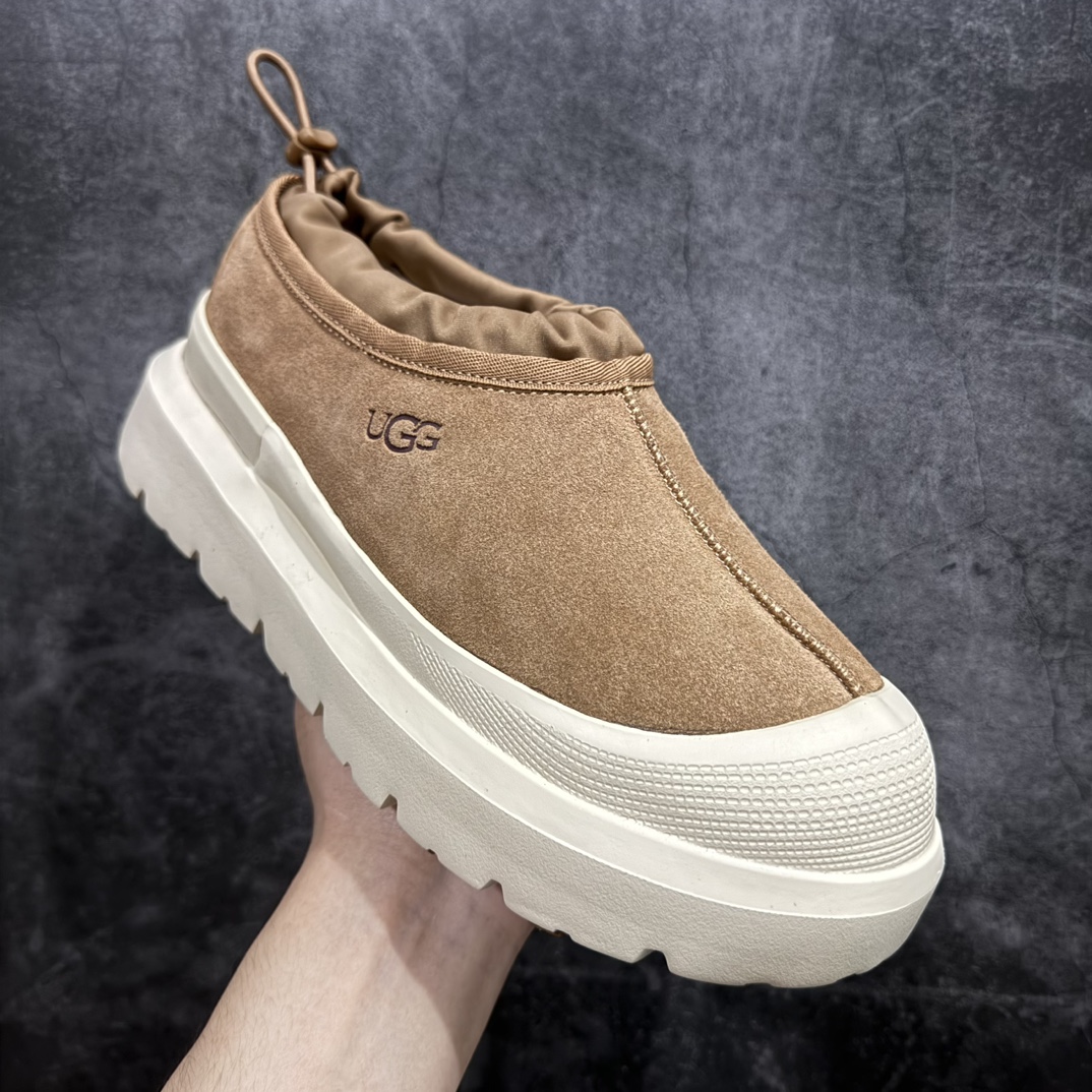 莞产纯原UGG2023FW秋冬新品,机能撞色王一博代言热门大爆款！半包头套脚低帮进口隆丰一级羊皮毛一体代