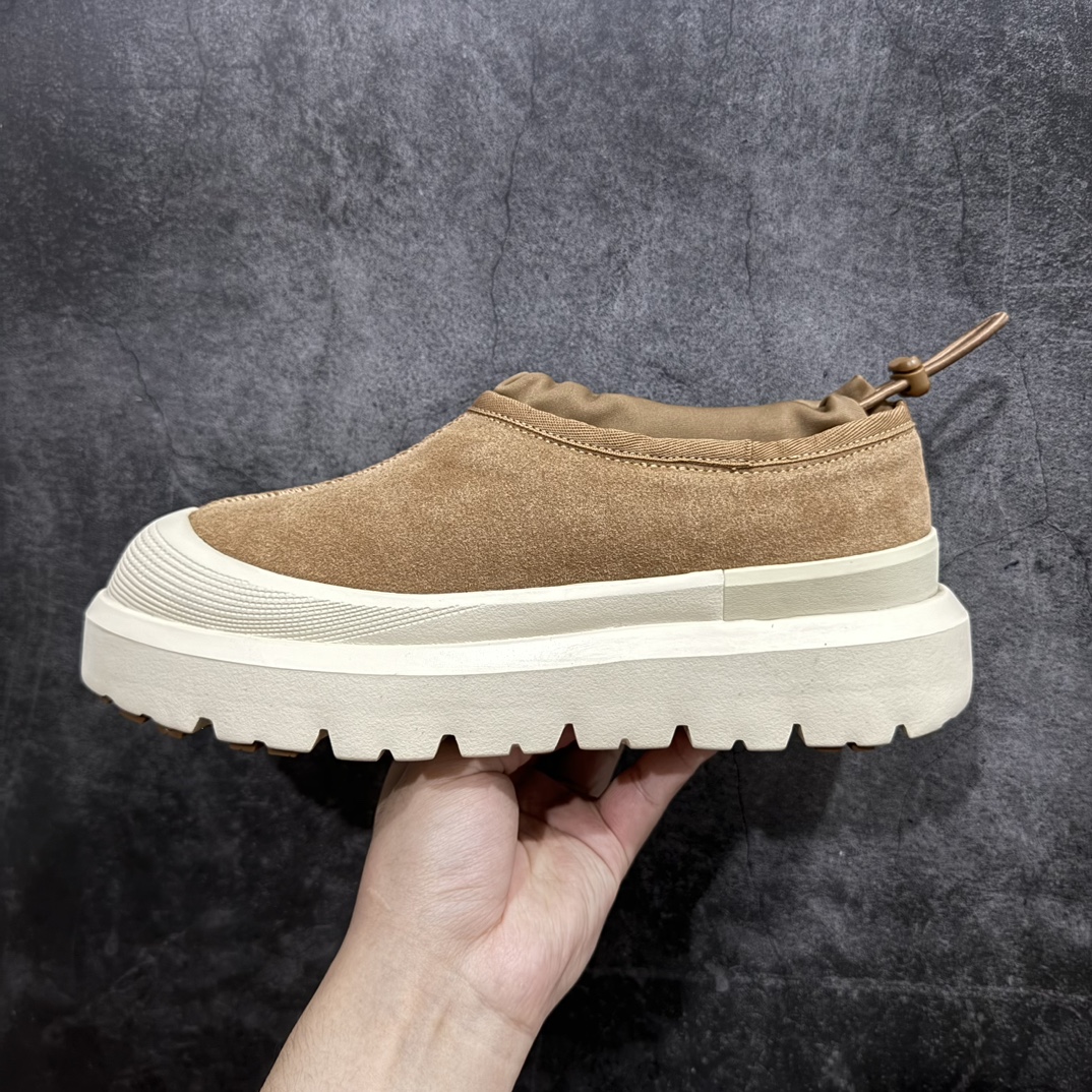 莞产纯原UGG2023FW秋冬新品,机能撞色王一博代言热门大爆款！半包头套脚低帮进口隆丰一级羊皮毛一体代